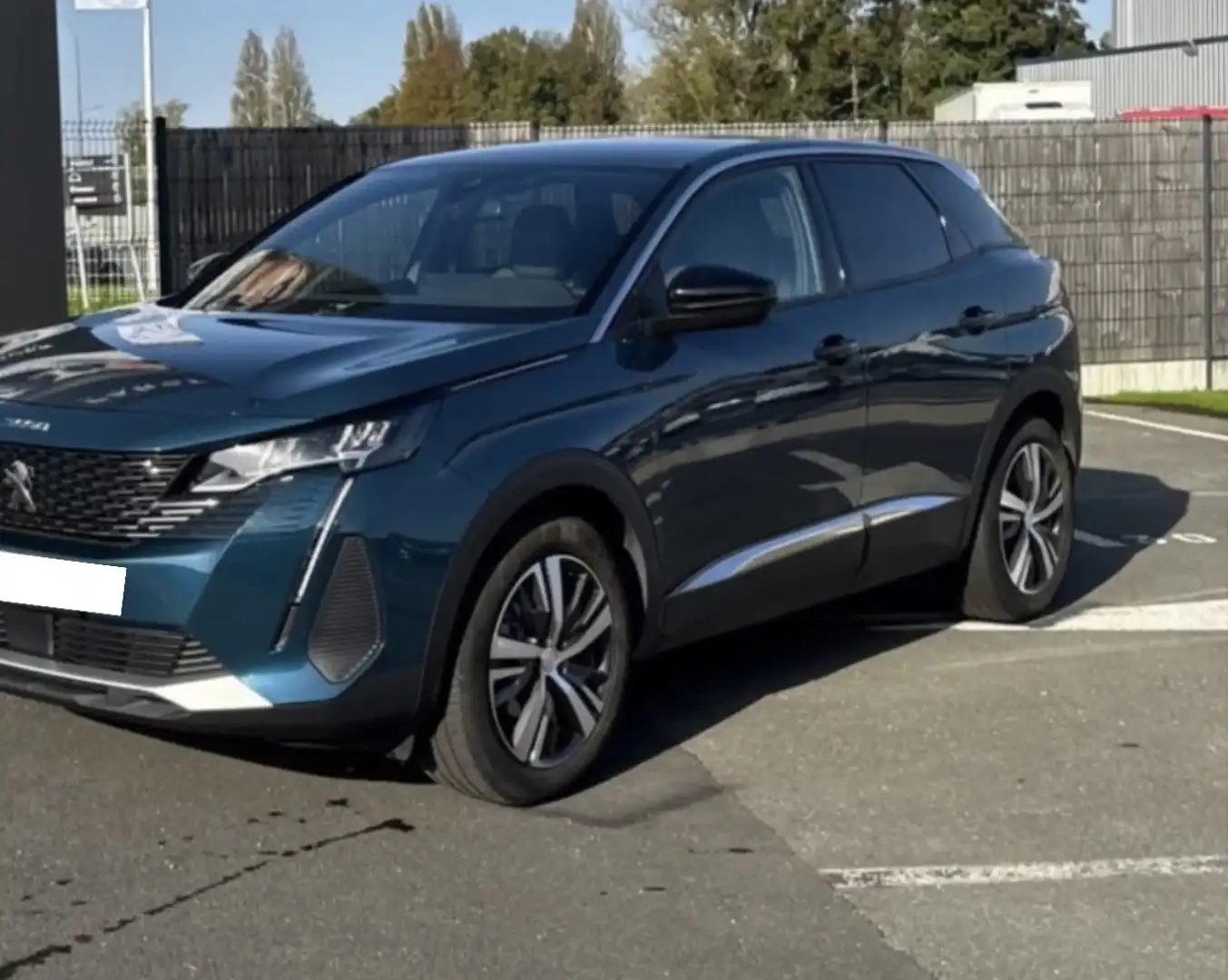 Peugeot 3008 PEUGEOT 3008 HYBRID 136 ALLURE e-DCS 6 Bleu - 2