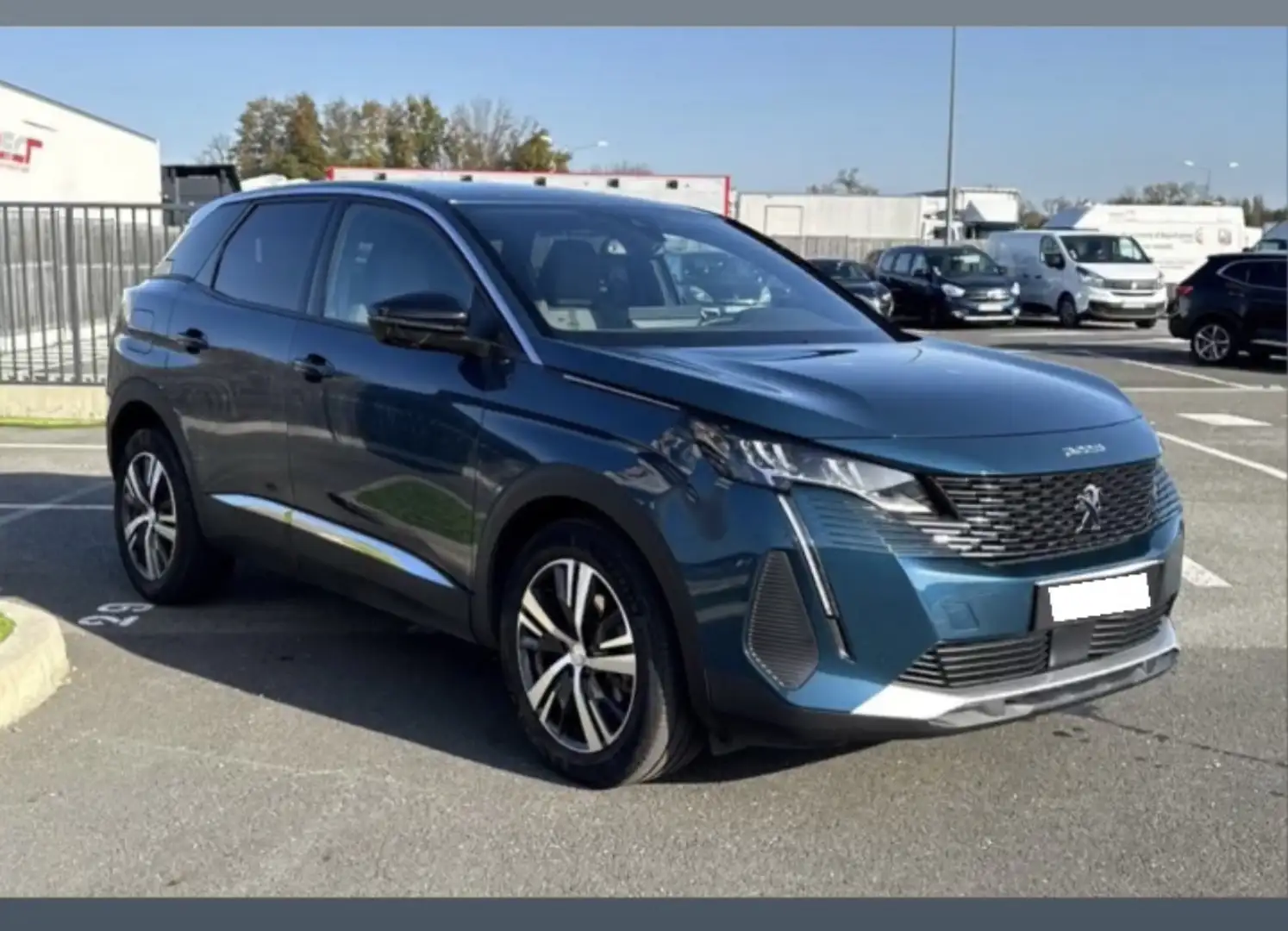 Peugeot 3008 PEUGEOT 3008 HYBRID 136 ALLURE e-DCS 6 Bleu - 1