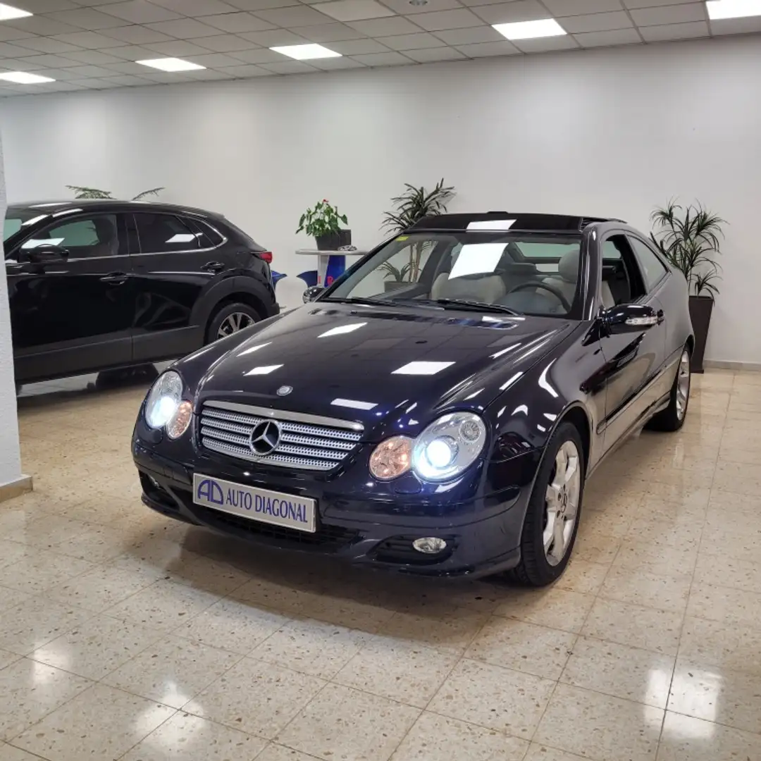 Mercedes-Benz C 180 Sportcoupé K Sport Edition Azul - 1