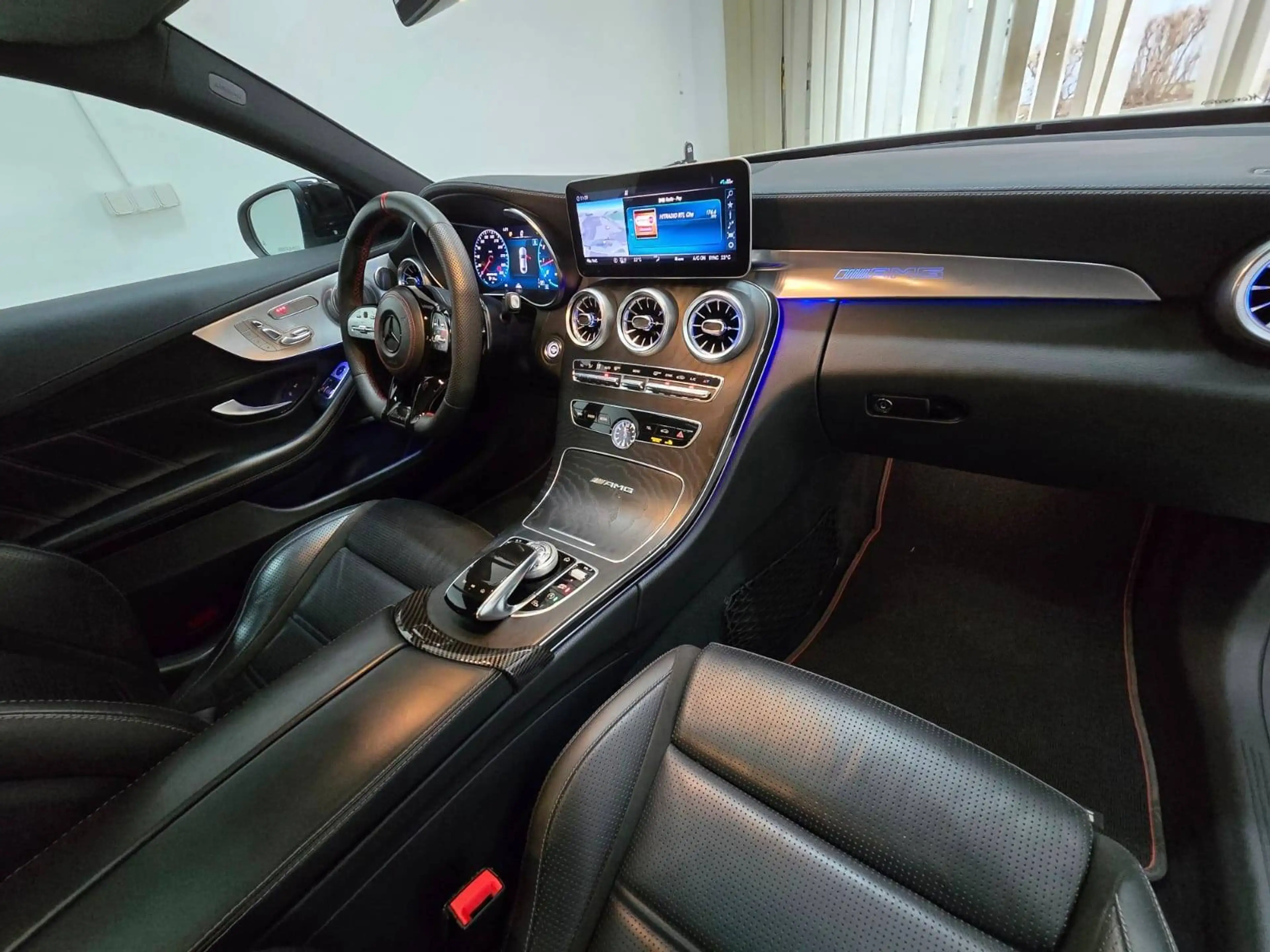 Mercedes-Benz C 63 AMG Coupe 4.0 V8 Multibeam Night Panorama Sportabgas NP106T€ — photo 11