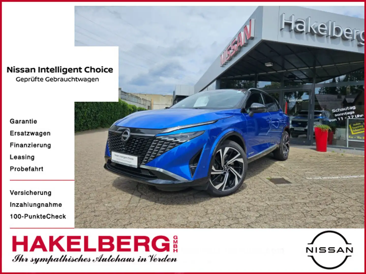 Nissan Qashqai 1.5 VC-T e-Power Tekna+ e-Power Blu/Azzurro - 1