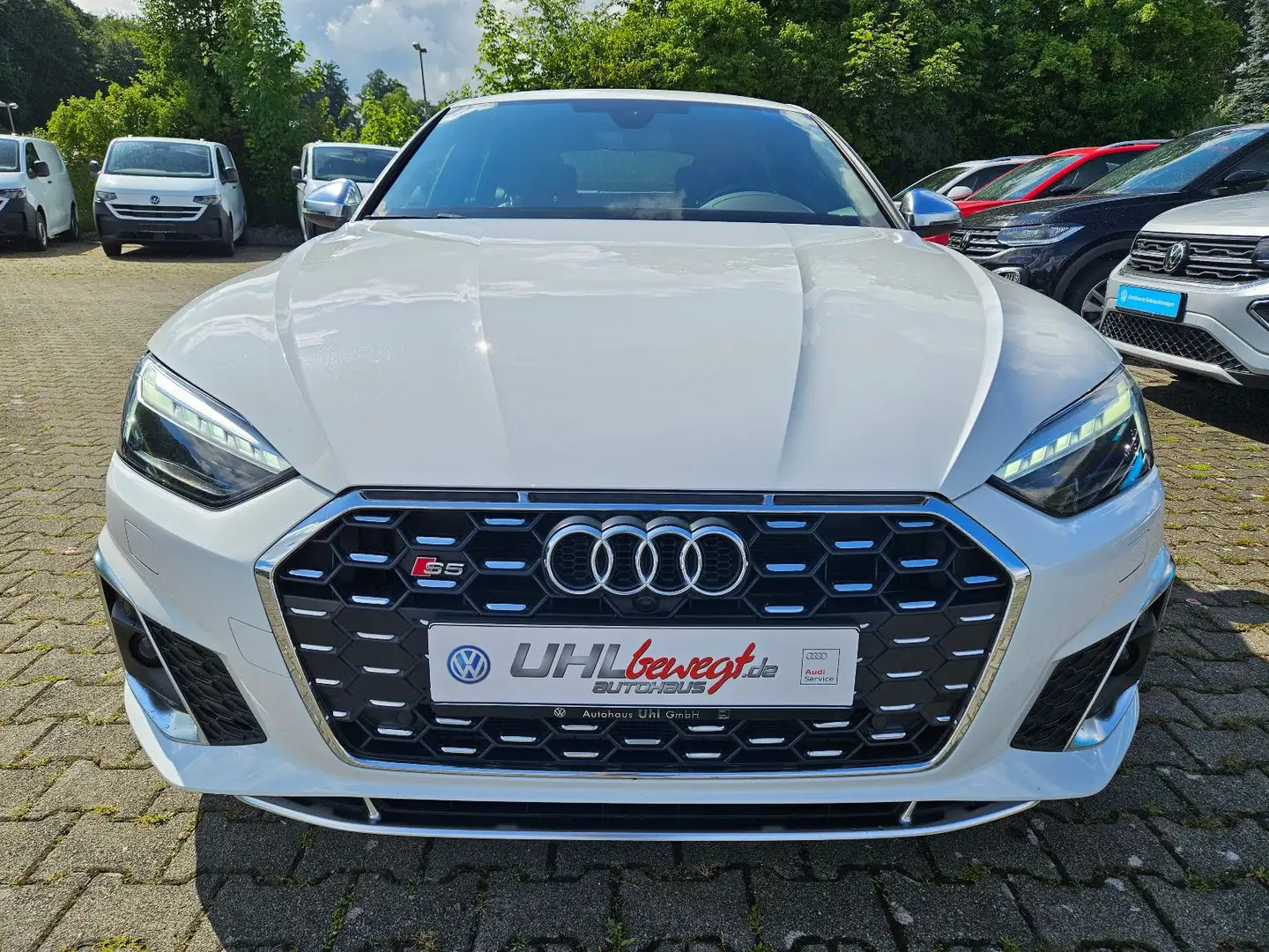 Audi S5 Bluetooth Navi Matrix-LED Klima Einparkhilfe Blanc - 1