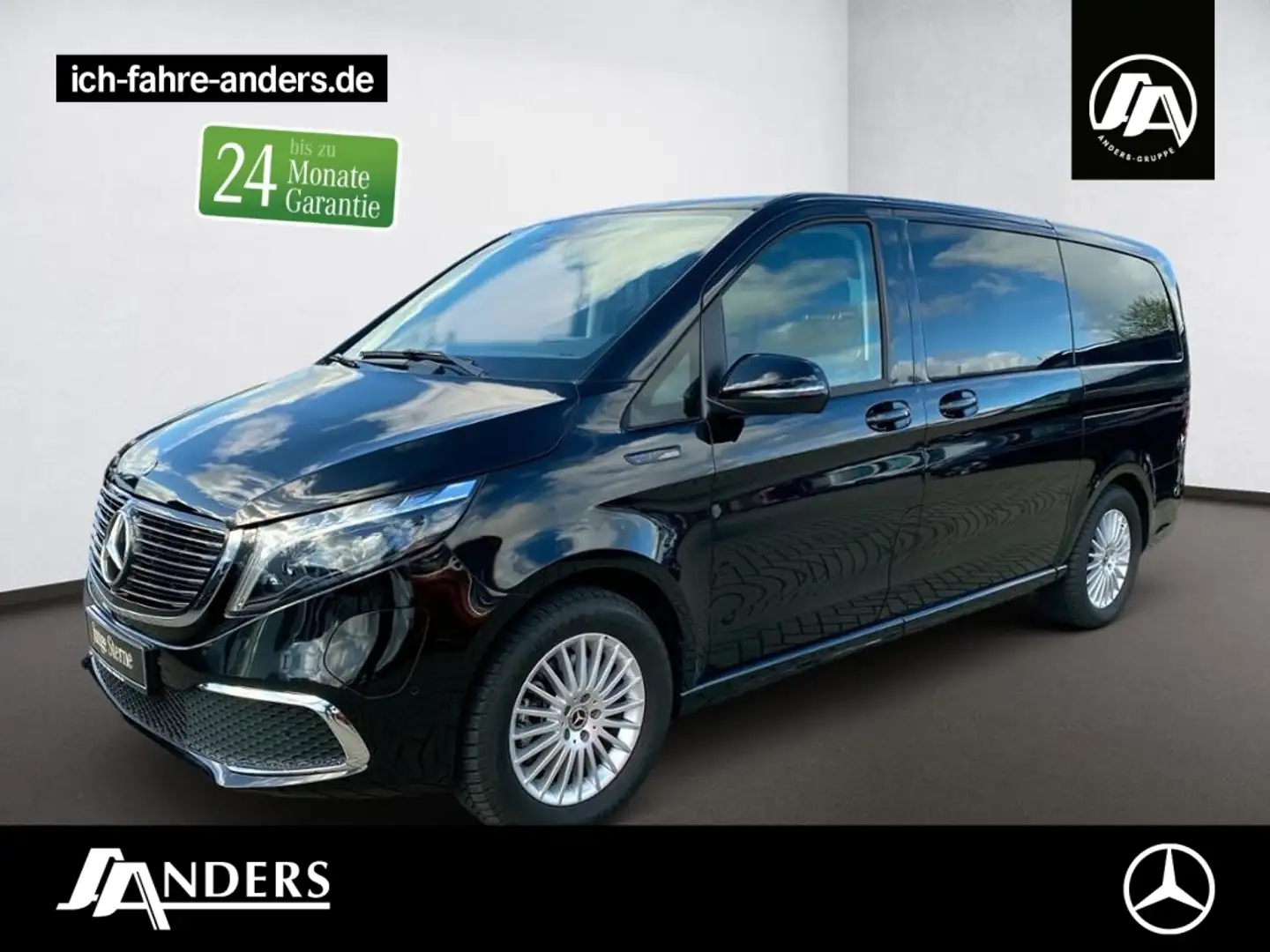 Mercedes-Benz EQV 300 Distro*MBUX*Navi*LED*Spurh*Totwinkel*360 Noir - 1
