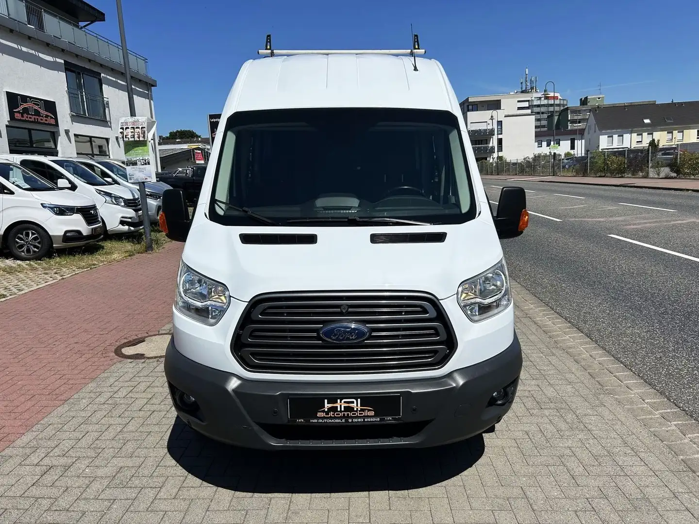 Ford Transit 350 L4H3 Trend Doka 6-Sitzer/Klima Wit - 2