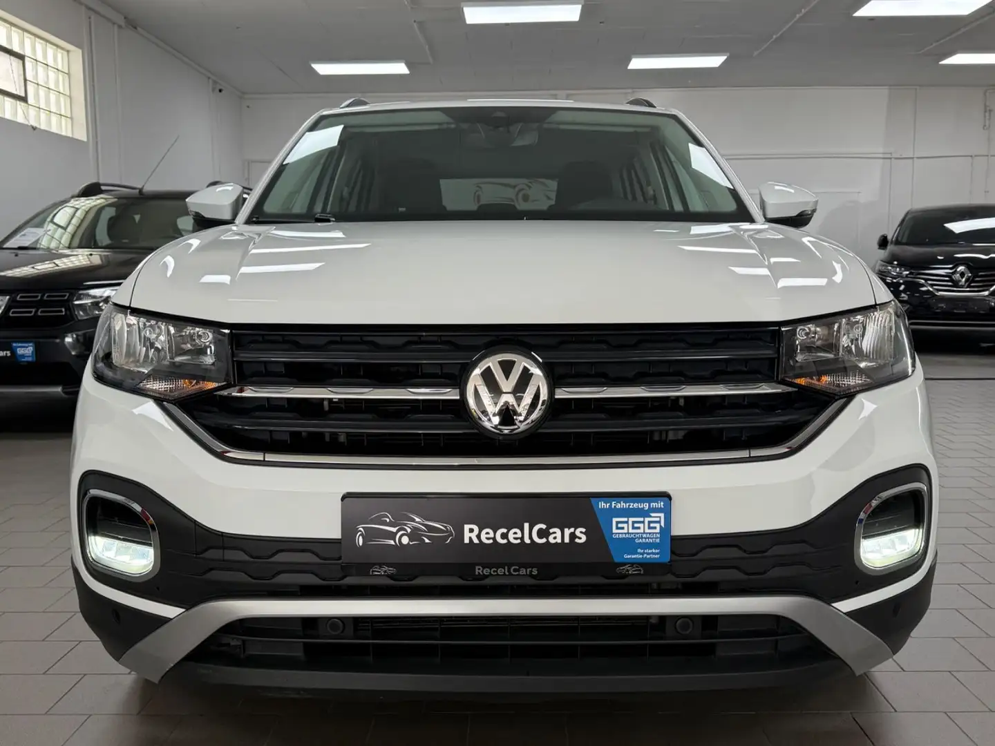 Volkswagen T-Cross United 1.0 TSI*DSG*VIRTUAL*AHK*SHZ*NAVI* Weiß - 2