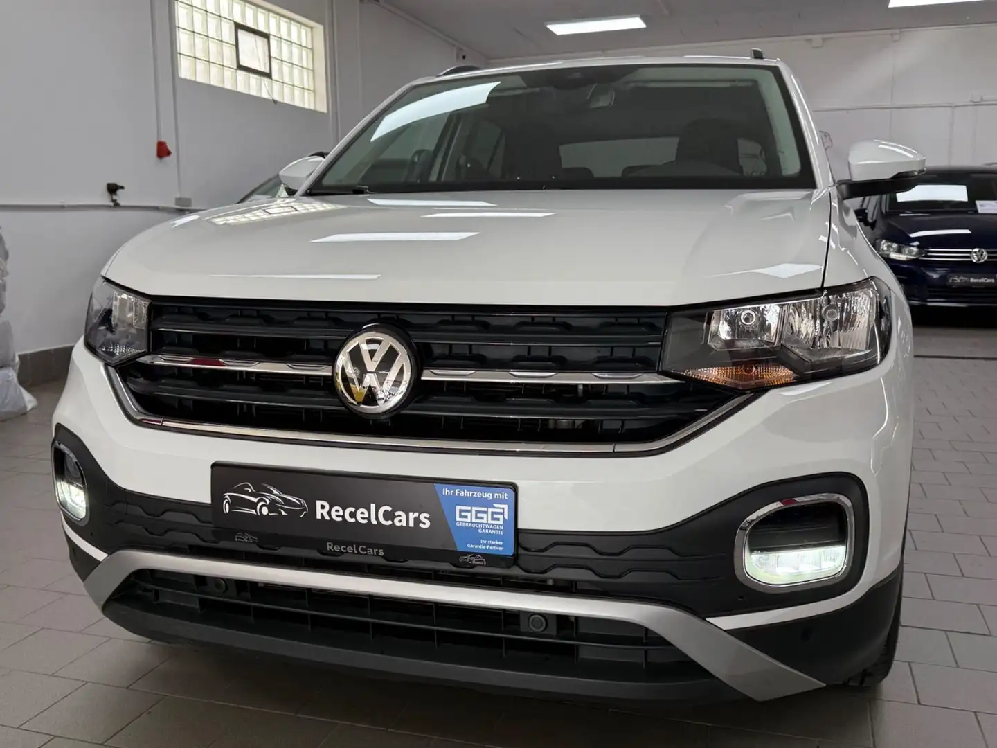 Volkswagen T-Cross United 1.0 TSI*DSG*VIRTUAL*AHK*SHZ*NAVI* Weiß - 1