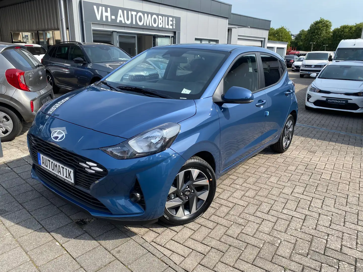 Hyundai i10 AMT*ALU*el.anklappb.Asp*Klima*NAVI&R.KAM*Sitzheiz Mauve - 1