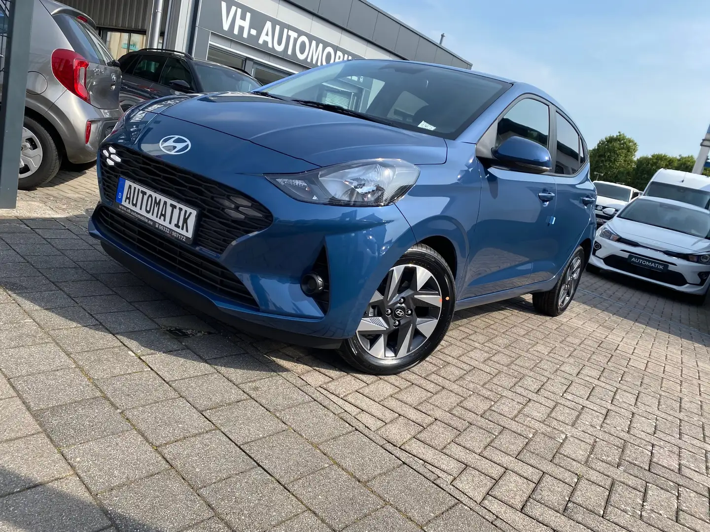 Hyundai i10 AMT*ALU*el.anklappb.Asp*Klima*NAVI&R.KAM*Sitzheiz Mauve - 2