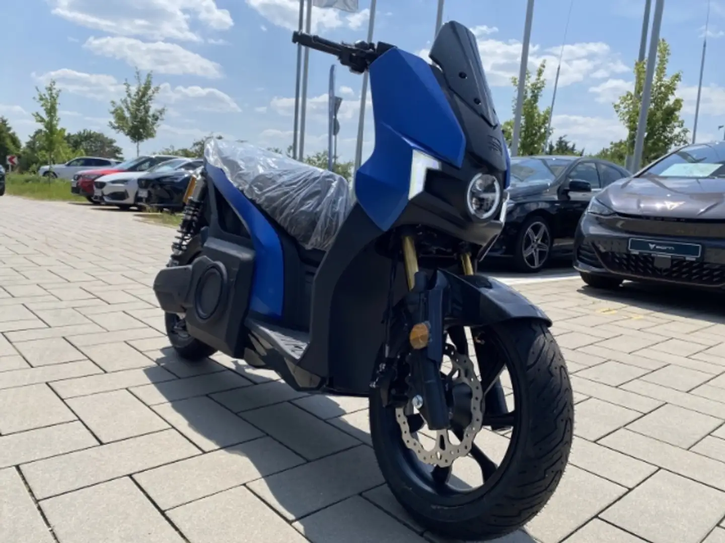 SEAT MO 125 Performance Tarifa Blue Gar. HUAU neu Albastru - 2