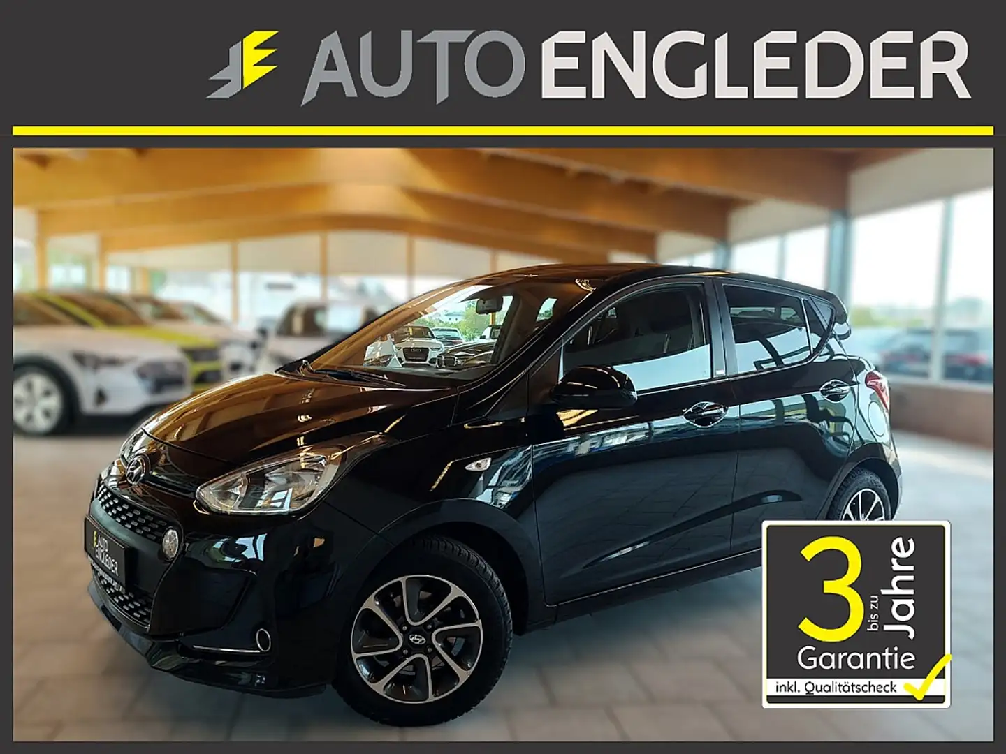 Hyundai i10 1,25 Level 2 Schwarz - 1