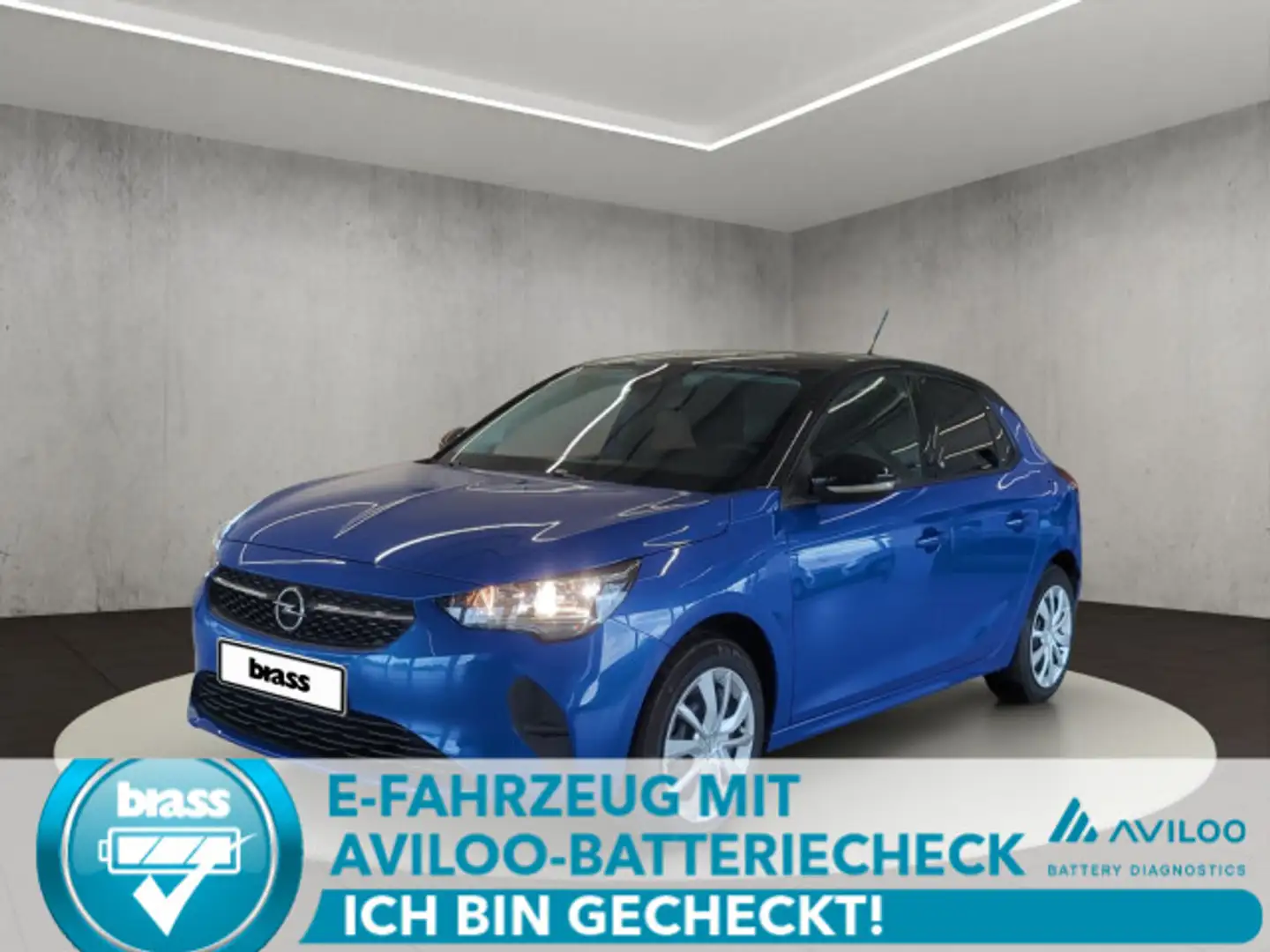 Opel Corsa-e Edition 100 KW (Automatik-Elektroantrieb Blau - 1