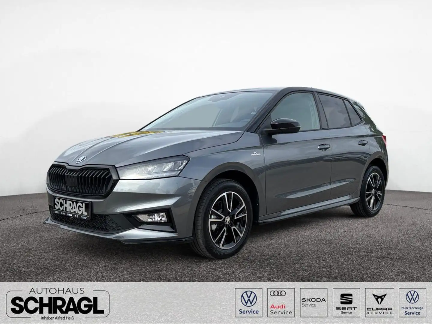 Skoda Fabia 1.0 TSI DSG MONTE CARLO+GARANTIE+KAM+APP Grau - 1