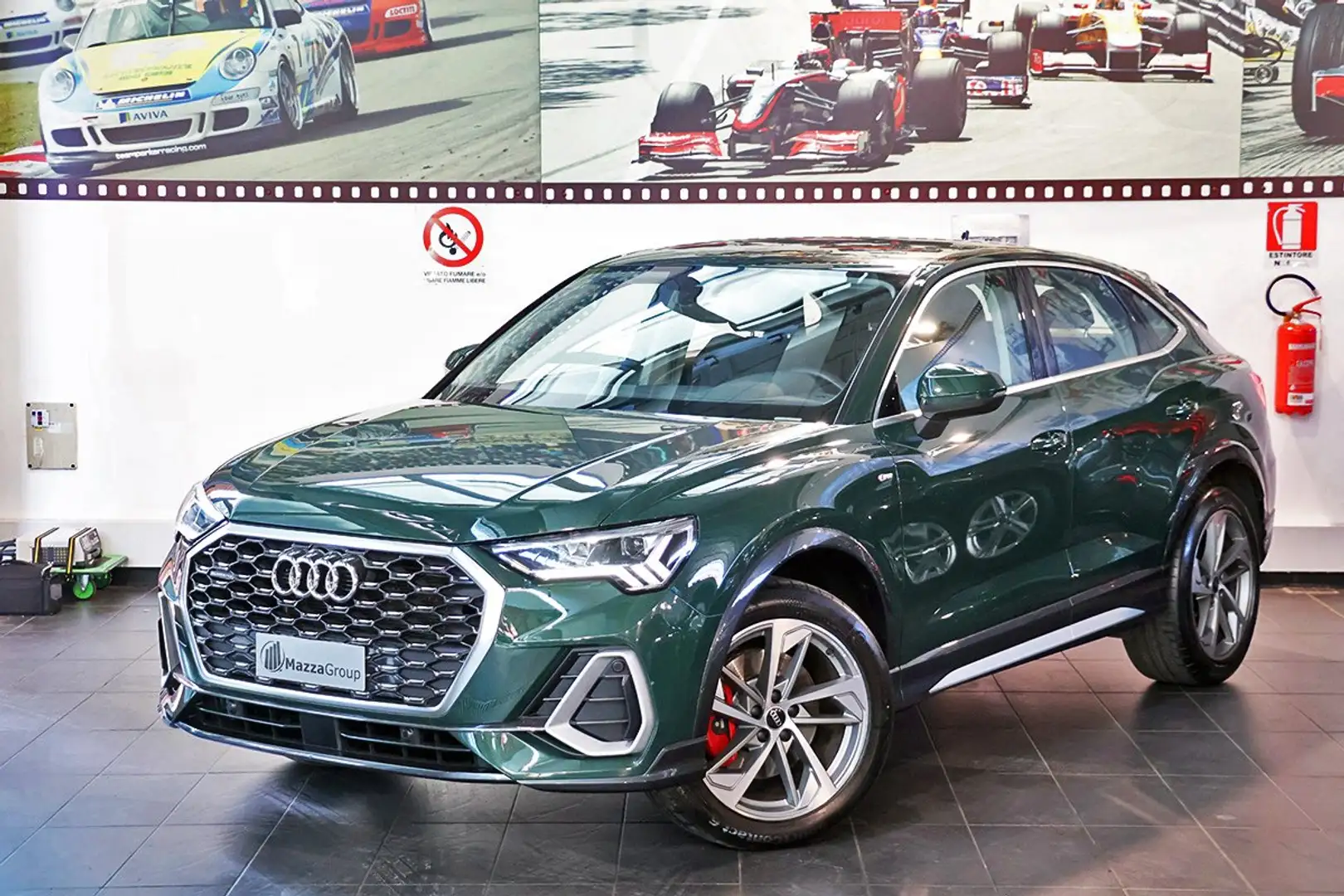Audi Q3 45 TFSI Sportback SPB Quattro S-Tronic S-Line Verde - 1