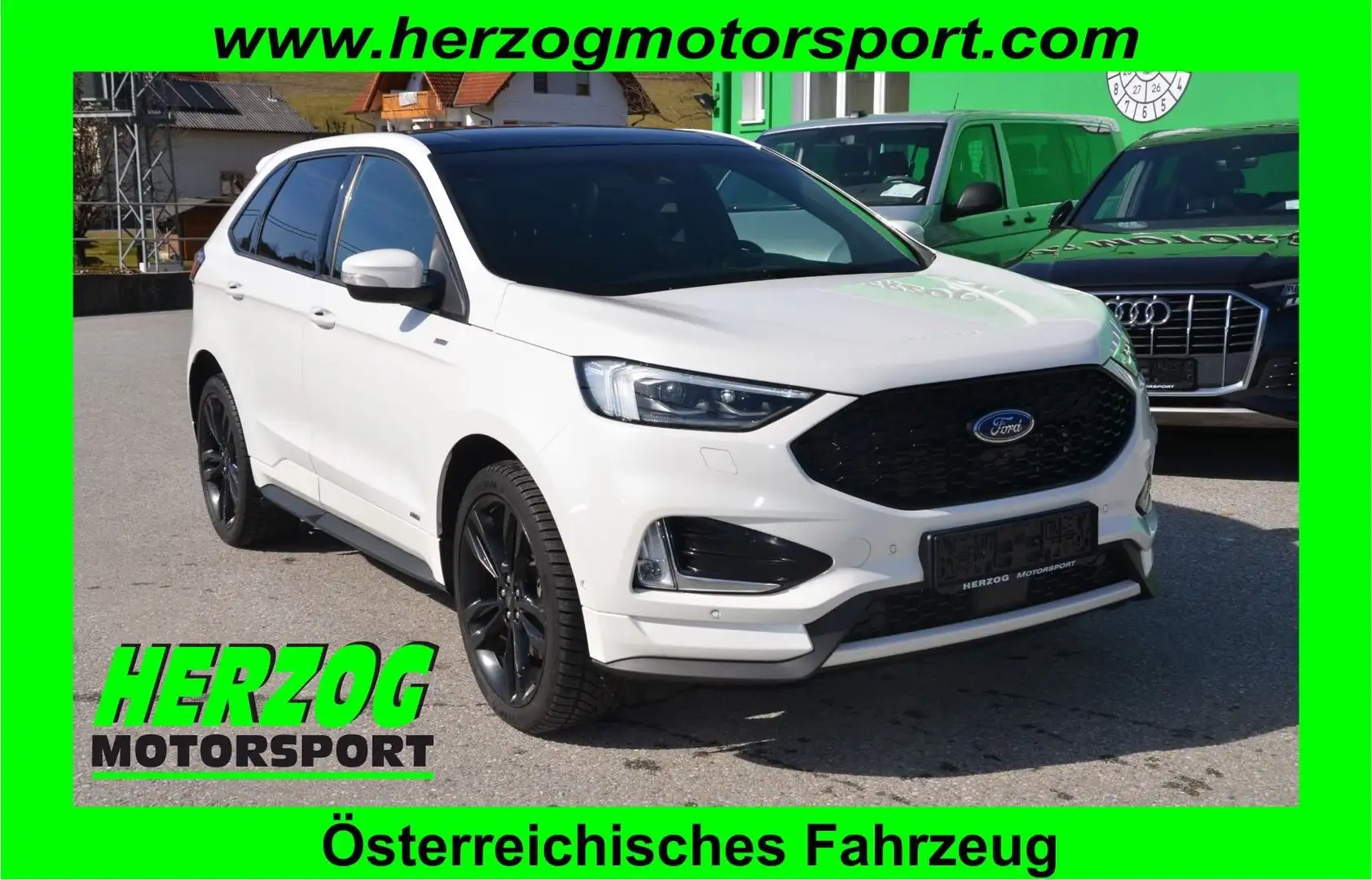 Ford Edge ST-LINE 4x4 Autom. LED PANO STANDH. AHV 1. Besitz Weiß - 1