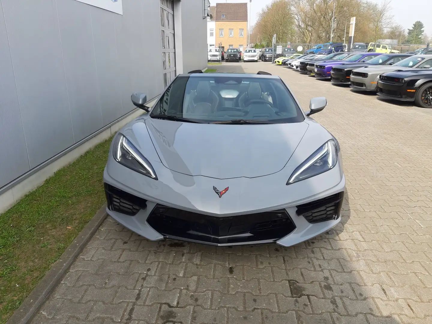 Corvette C8 Stingray Cabrio 6.2V8 2LT MY24 Frontl.|Magnet Grau - 2