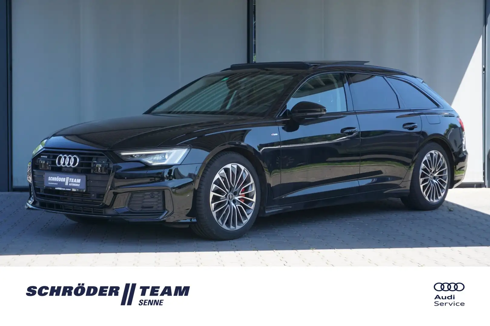 Audi A6 Avant 55 TFSI e S-line Navi Pano Assist+ AHK HU Czarny - 1