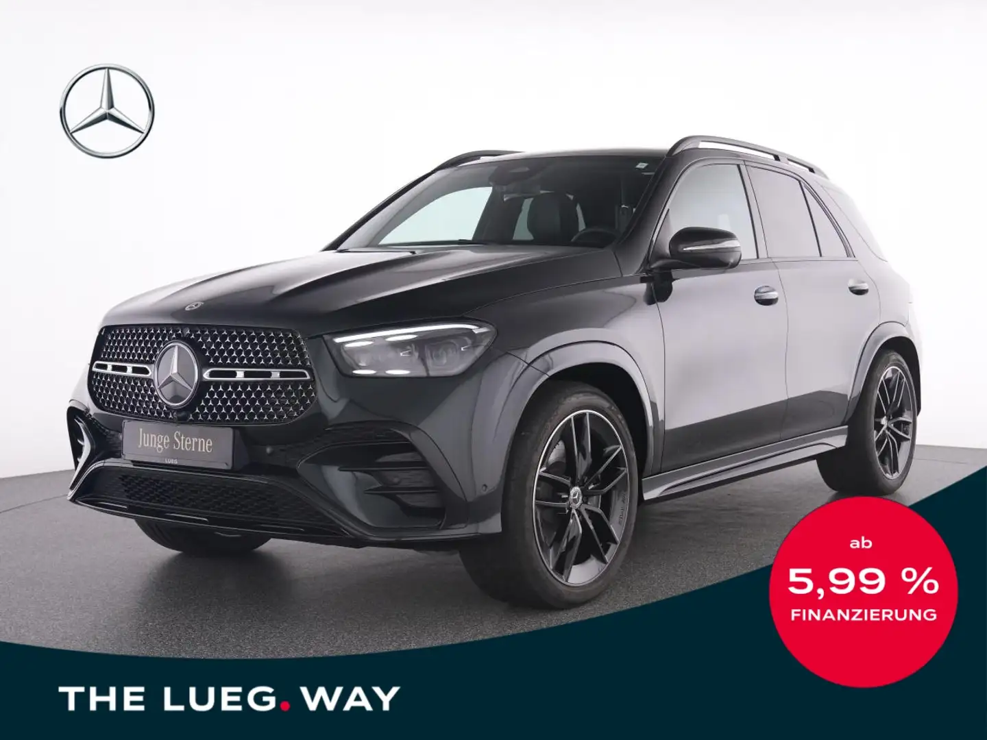 Mercedes-Benz GLE 450 4M AMG+MBUX+MBeam+Air+HUD+Pano+Night+360 Grün - 1