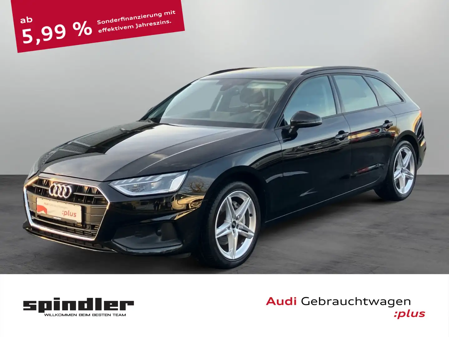 Audi A4 40TFSI S-tronic/ MMI-Navi+, Matrix, AHK Schwarz - 1