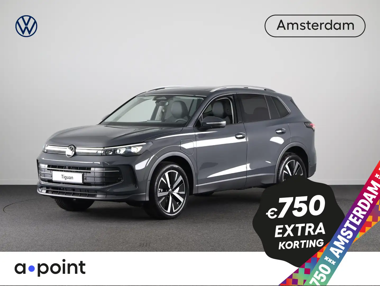 Volkswagen Tiguan Life Edition 1.5 eHybrid 150 kW / 204 pk SUV 6 ver Grijs - 1