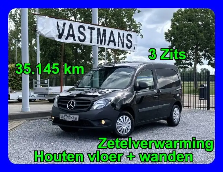 Mercedes-Benz Citan 109 13.885€ + BTW / 3 Zits / 35.145 km / Trekhaak