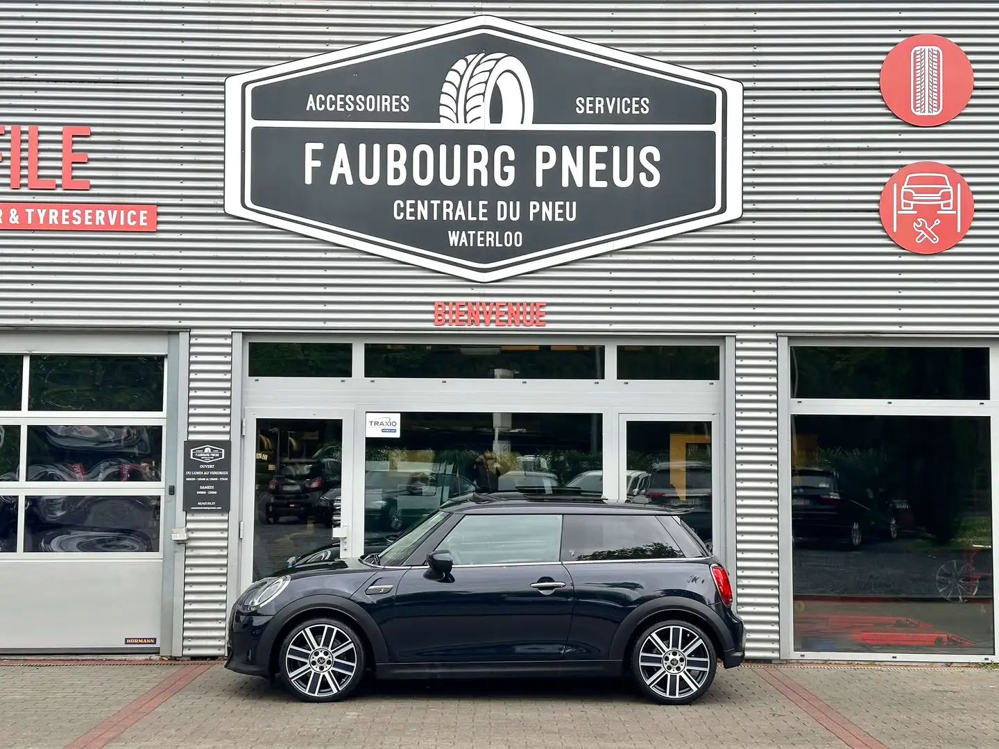 MINI Cooper S *UNIQUE*FULL-OPTION*HISTORIQUE-100%-BMW*PANO*H/K* Bleu - 2
