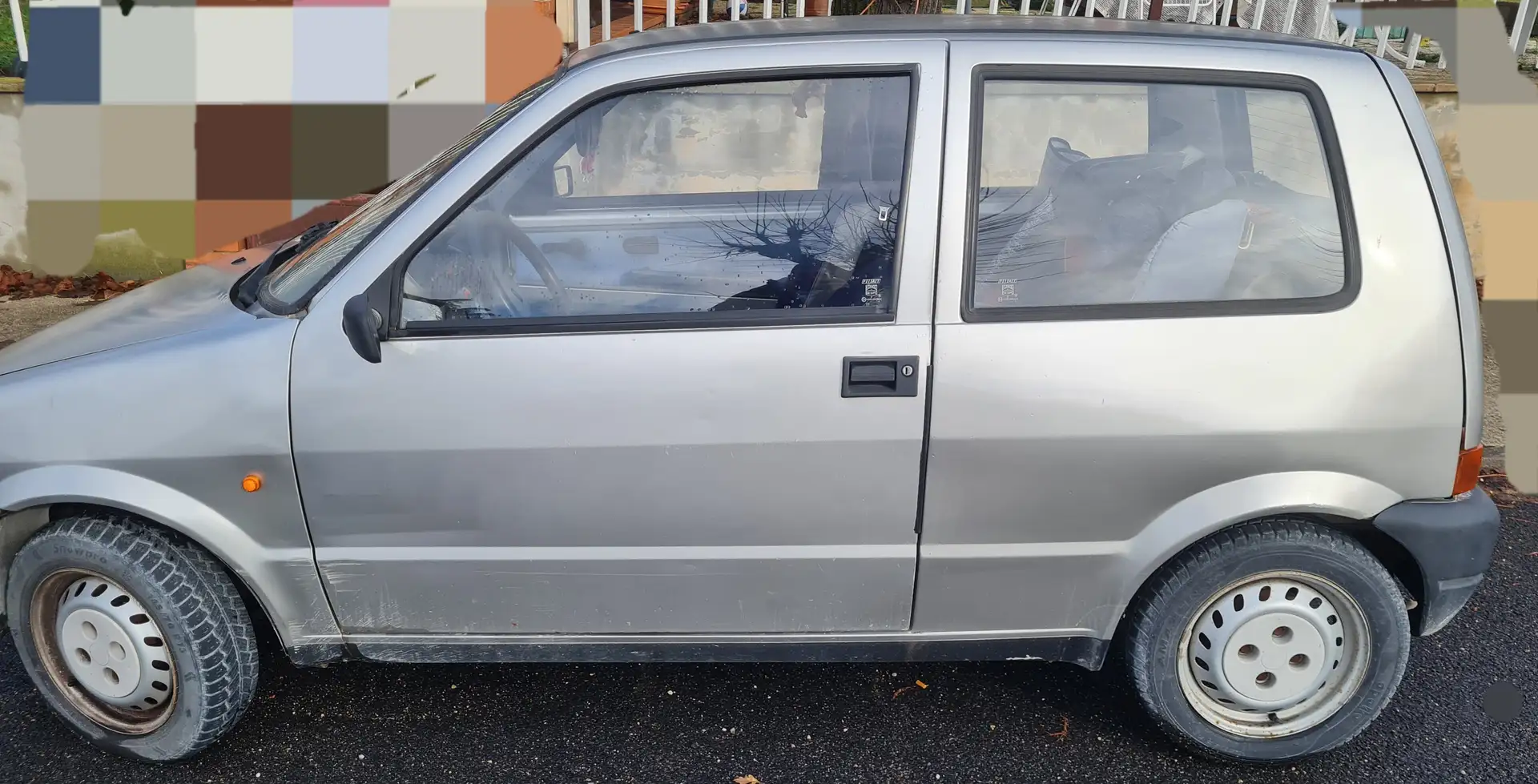 Fiat Cinquecento Cinquecento 0.9 Young Gris - 1