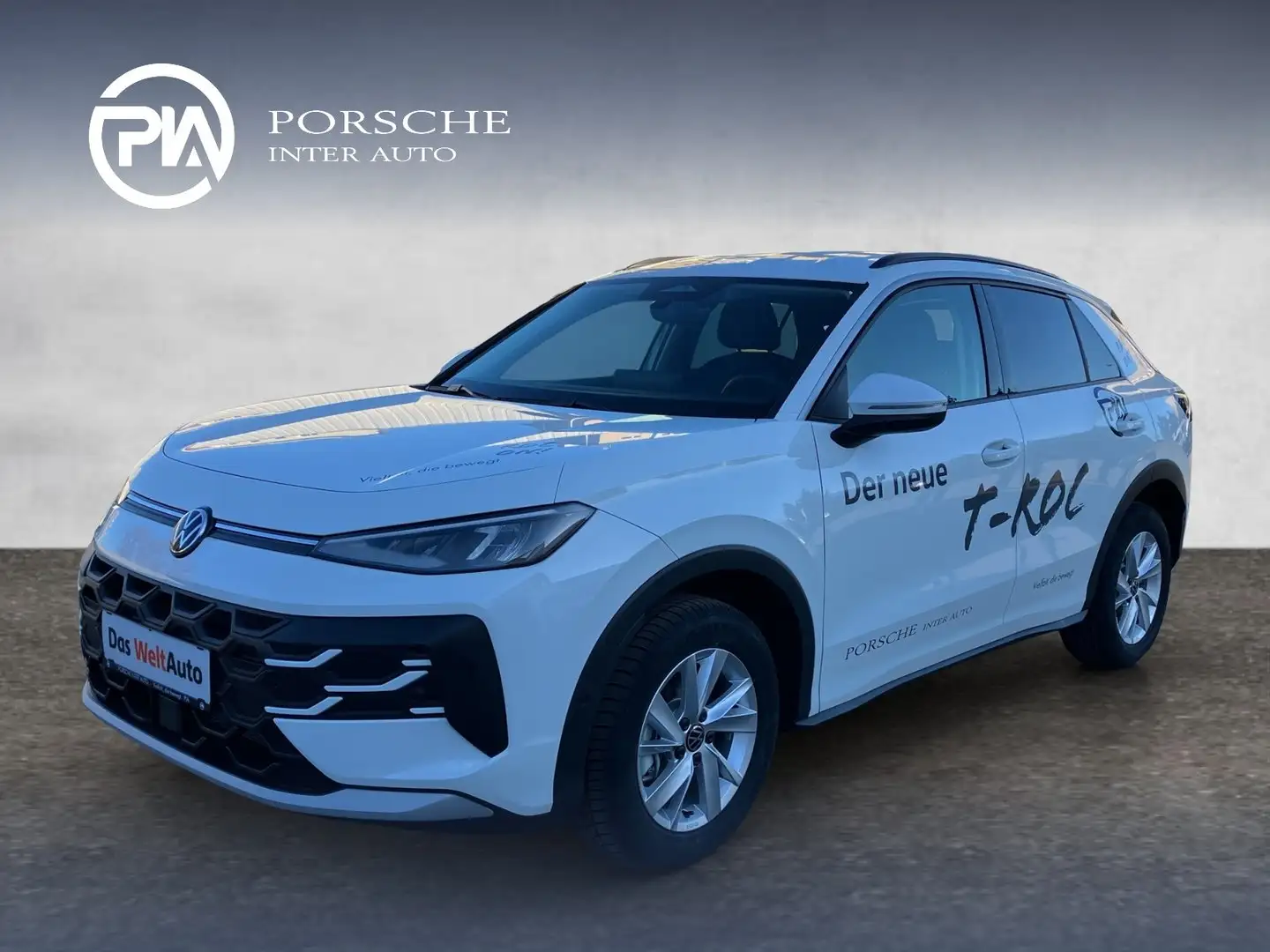 Volkswagen T-Roc Life eTSI DSG Weiß - 1
