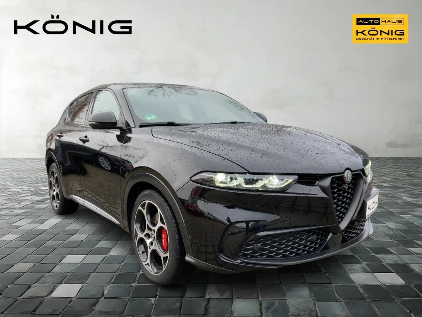 Alfa Romeo Tonale VELOCE 160PS  Automatik, Carplay Schwarz - 2