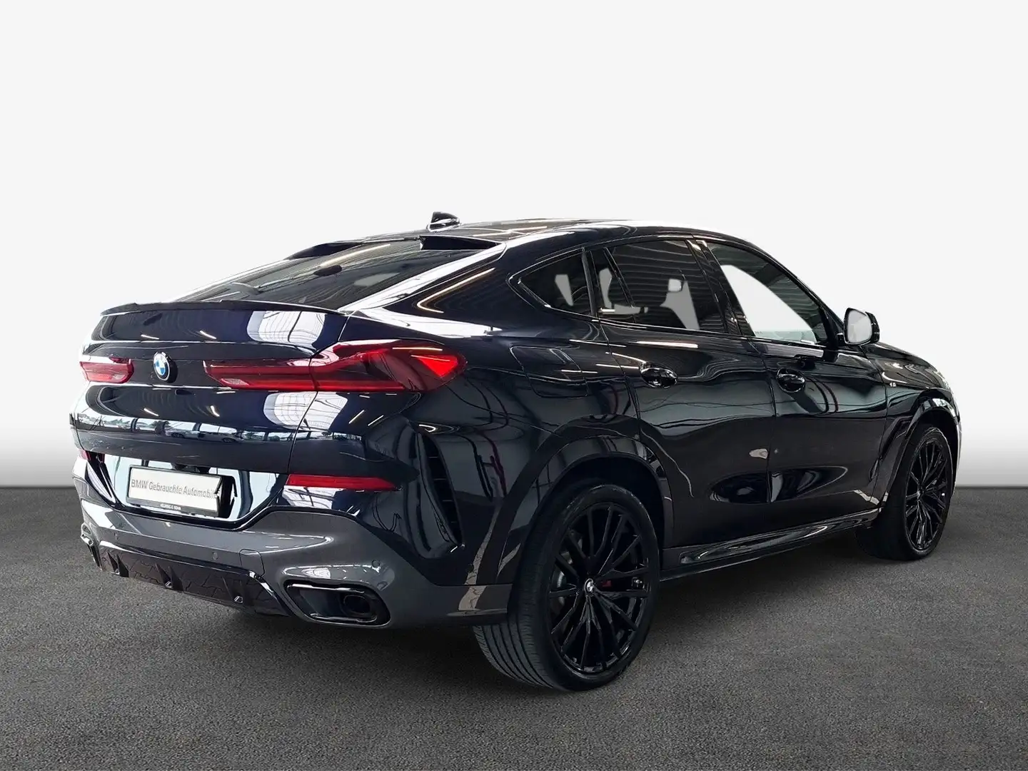BMW X6 xDrive40d M-Sport Head-Up Laser Iconic Glow uvm. Noir - 2