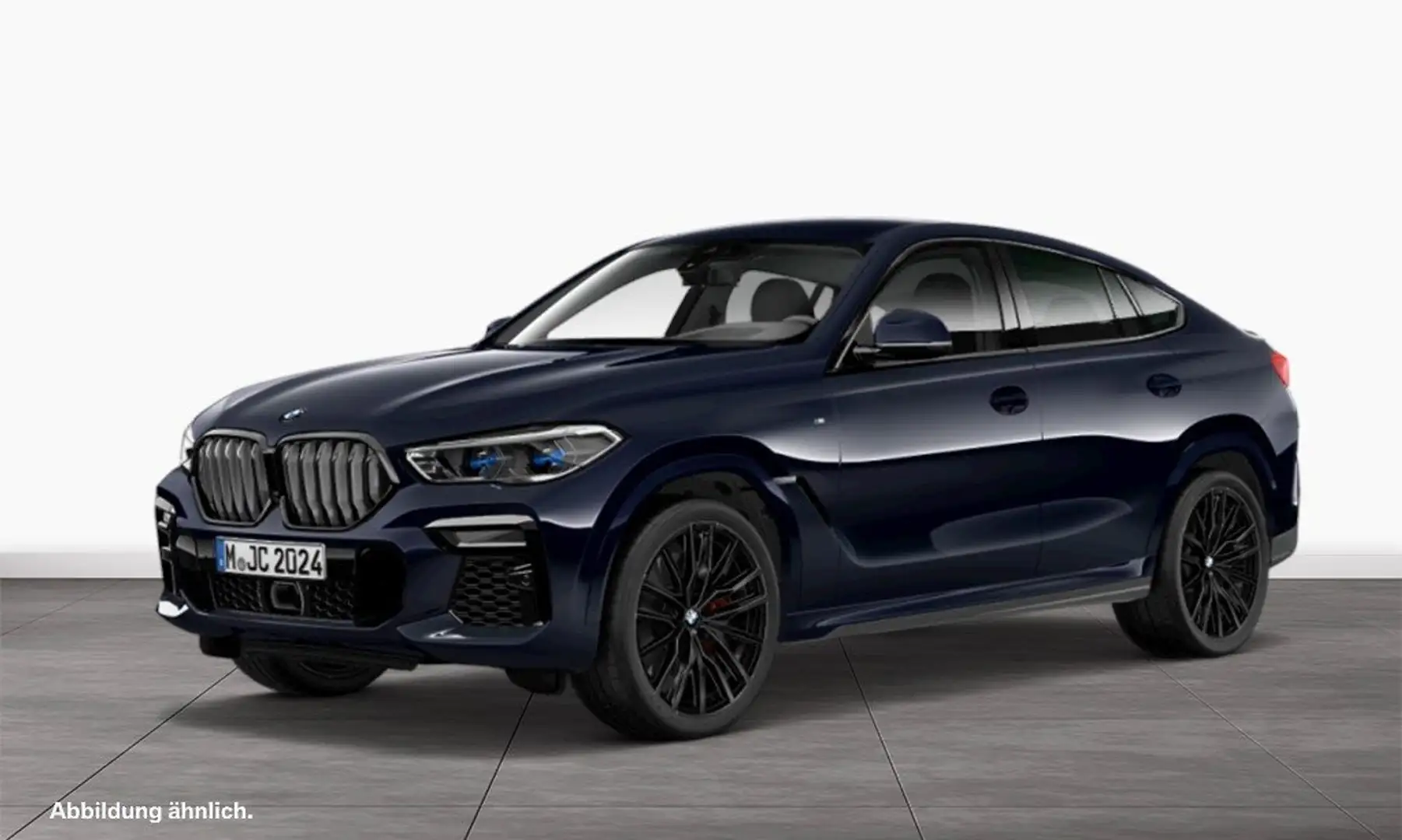 BMW X6 xDrive40d M-Sport Head-Up Laser Iconic Glow uvm. Black - 1
