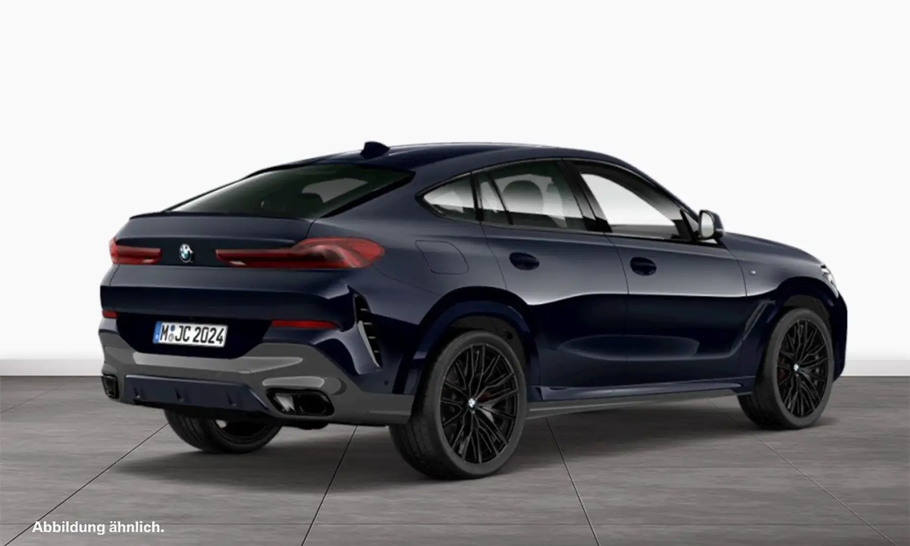 BMW X6 xDrive40d M-Sport Head-Up Laser Iconic Glow uvm. Black - 2