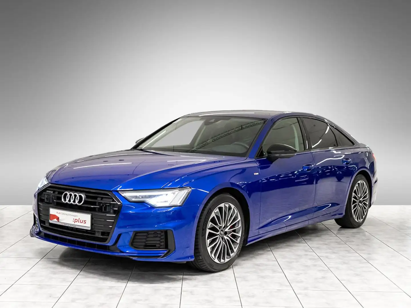 Audi A6 S line  55 TFSI e quattro B&O AHK Blau - 2