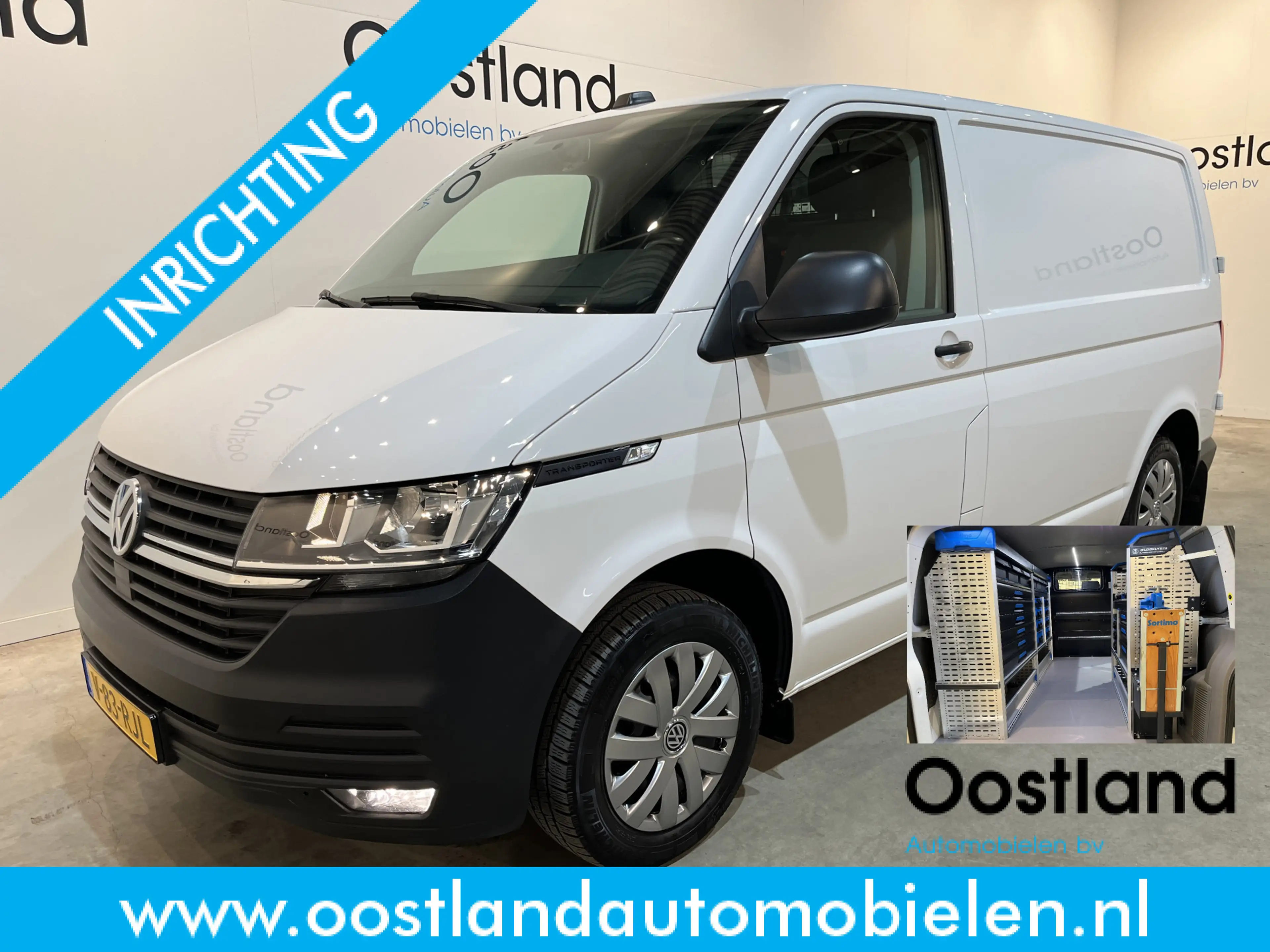 Volkswagen T6.1 Transporter 2.0 TDI L1H1 150 PK Servicebus / Sortimo Inrichtin