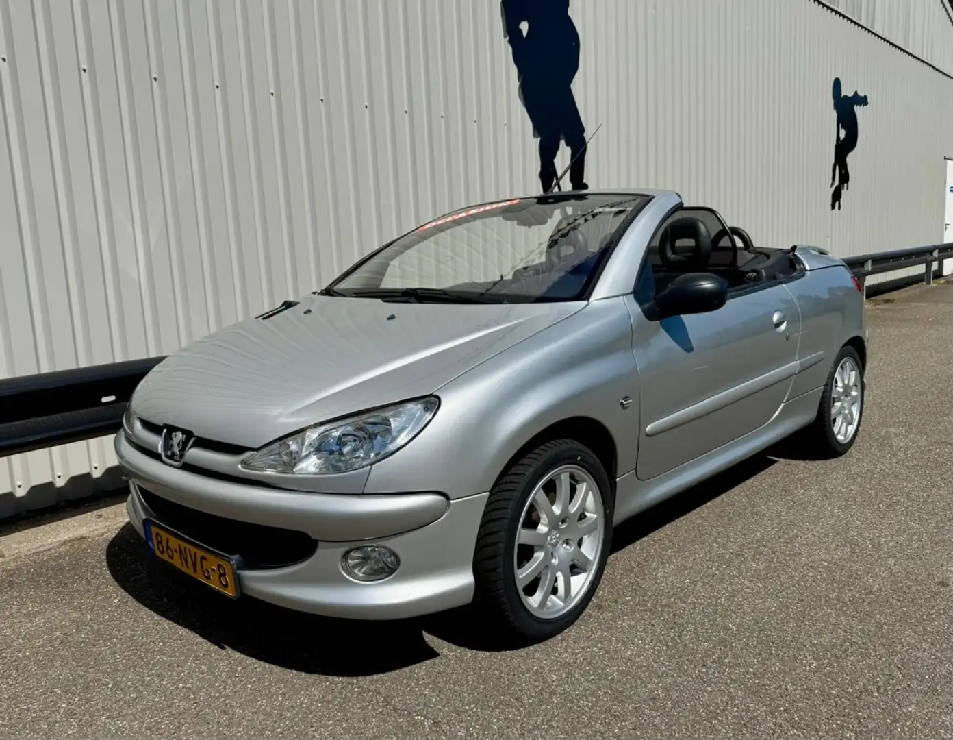 Peugeot 206 1.6-16V Leder - Climate - Nieuwe APK Grijs - 1
