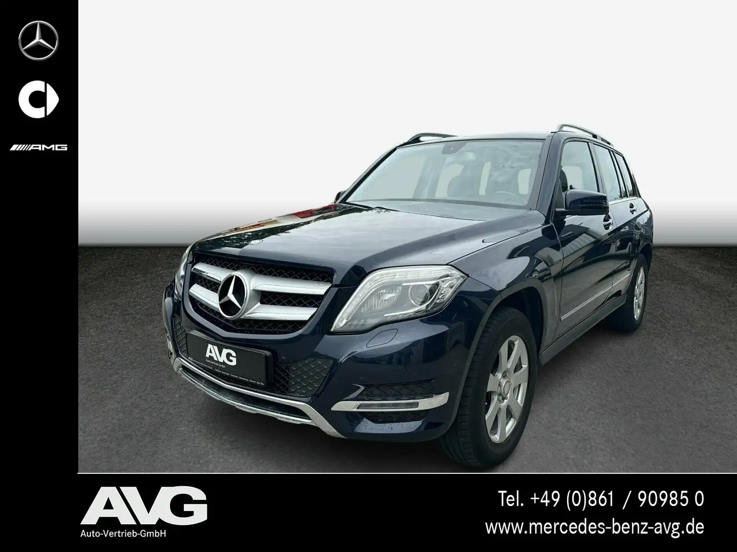 Mercedes-Benz GLK 220 GLK 220 CDI 4M AHK Nav SHZ Xenon Tempo Klimaauto Blau - 1