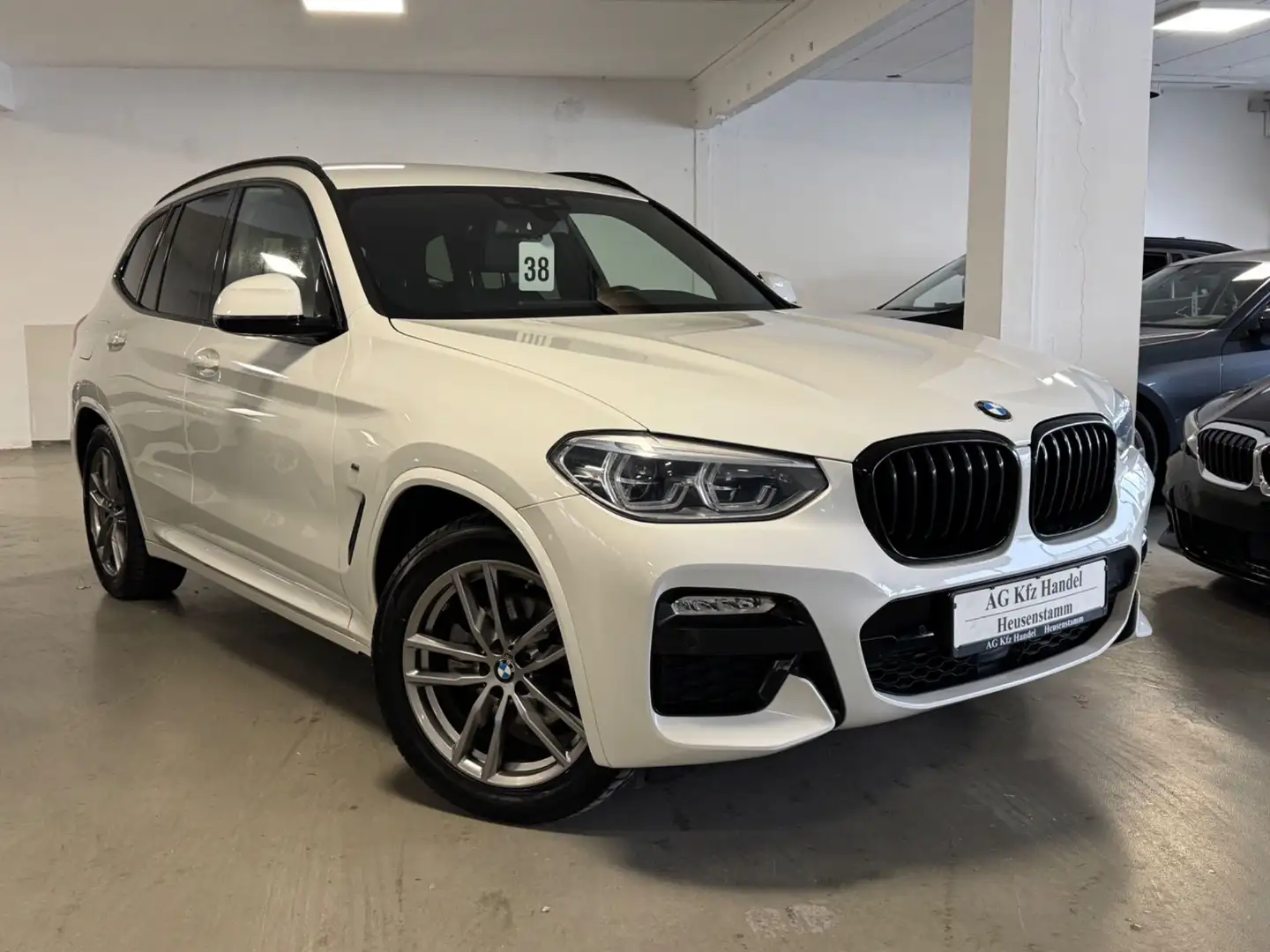 BMW X3 xDrive20d M Sport HUD/H-Kard/SPUR/ACC/AHK Weiß - 1
