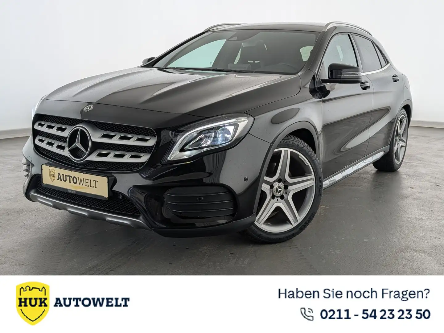 Mercedes-Benz GLA 250 GLA 250 AMG Line 4Matic LED+NAVI+RFK+SHZ+TEMP+ BC Schwarz - 1
