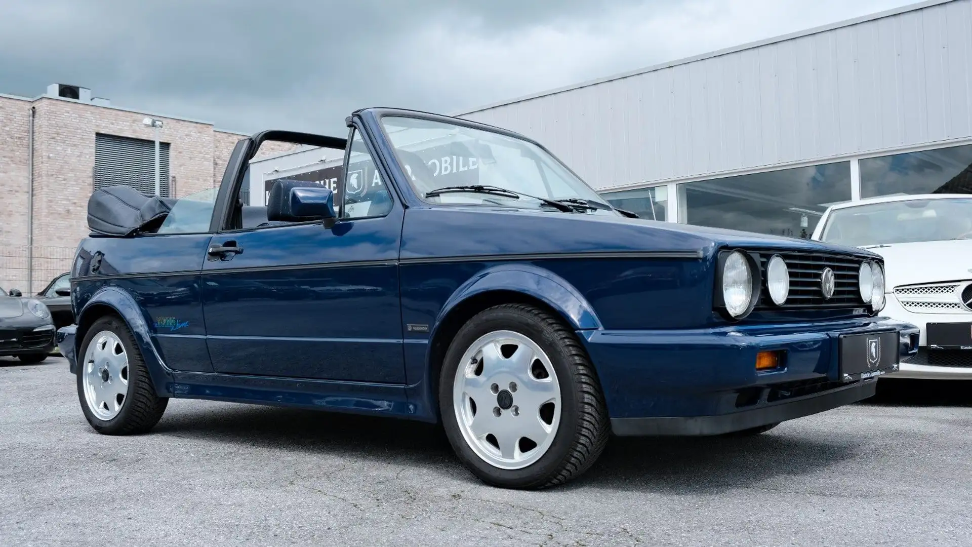 Volkswagen Golf Cabrio/95% Erstlack/Top Historie+Zustand Blau - 1