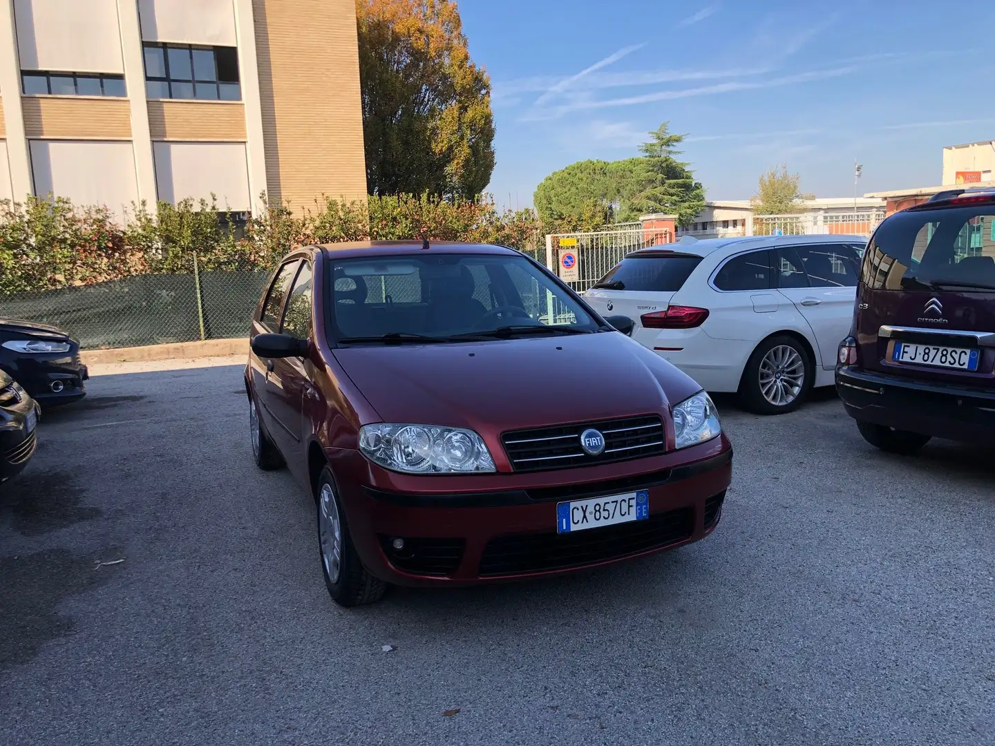 Fiat Punto NATURAL POWER 1.2 Rood - 1