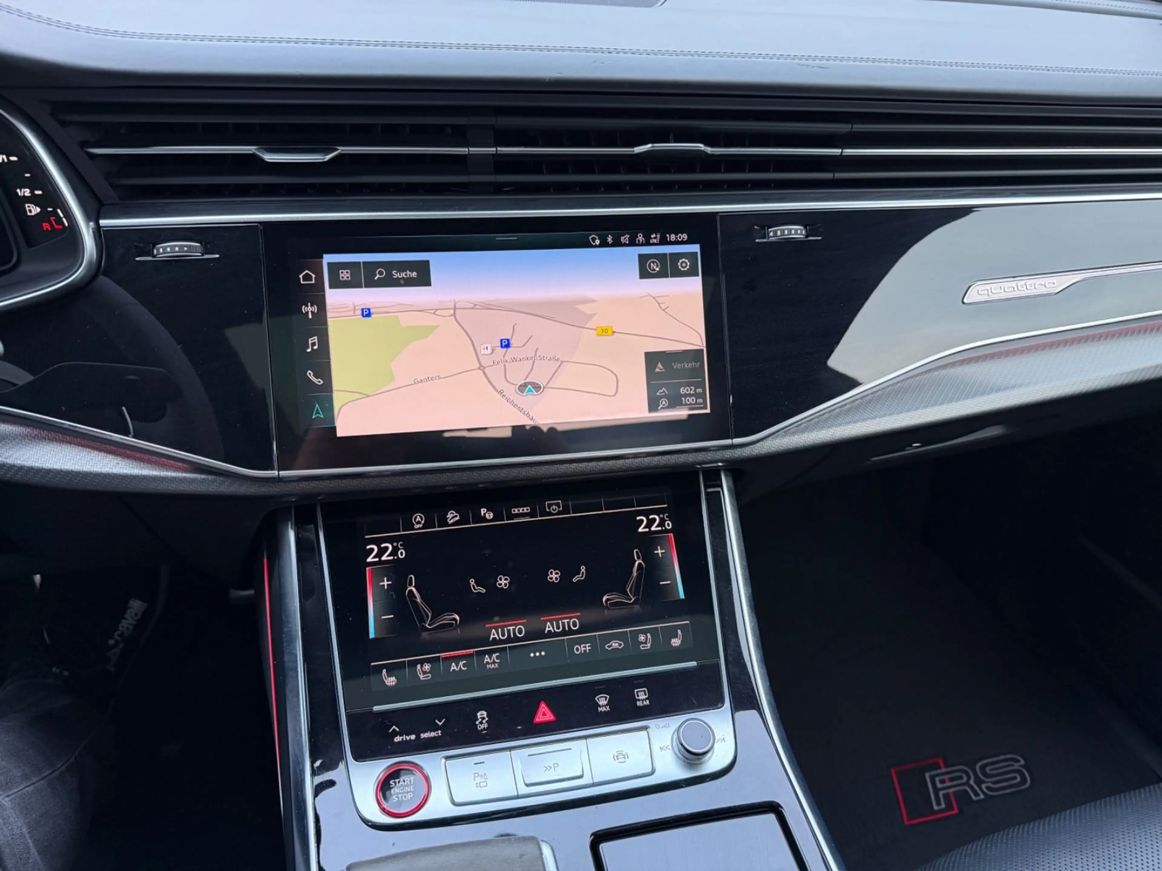 Audi RS Q8 4.0 TFSI Keramik Carbon Matrix 23 Zoll Pano — photo 15