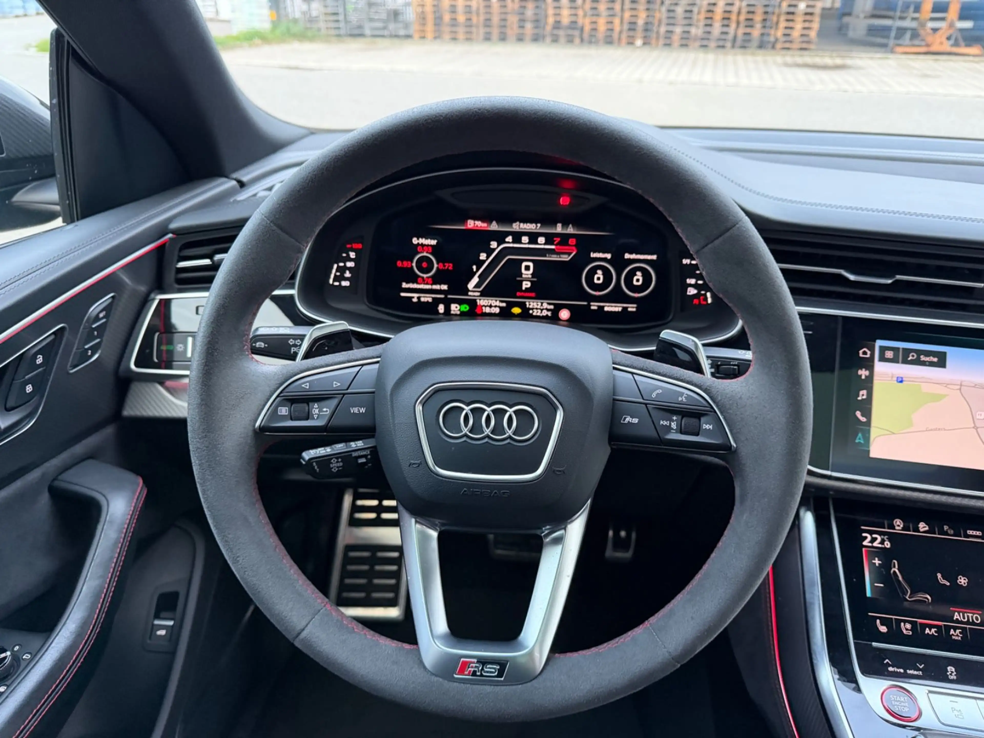 Audi RS Q8 4.0 TFSI Keramik Carbon Matrix 23 Zoll Pano — photo 13
