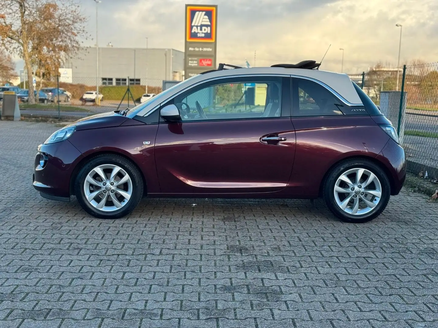 Opel Adam Automatik Open Air Sitz&Lenkrad-Heizung Violett - 2