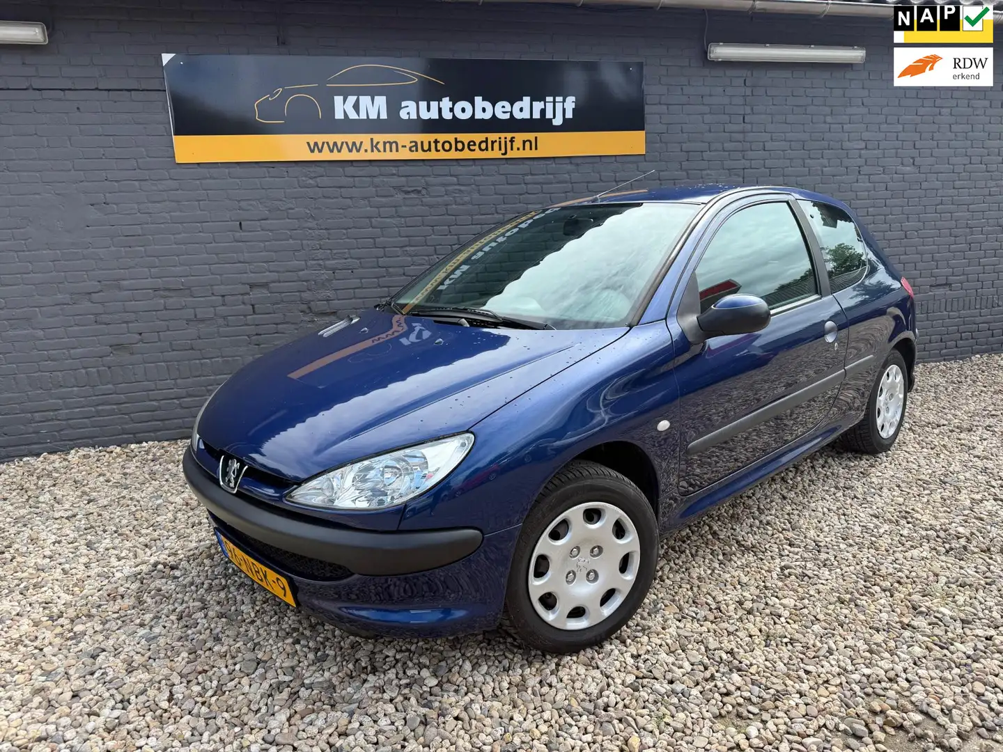 Peugeot 206 1.1 Pop' Art*NieuweApk*Inruilkoopje* Blauw - 1