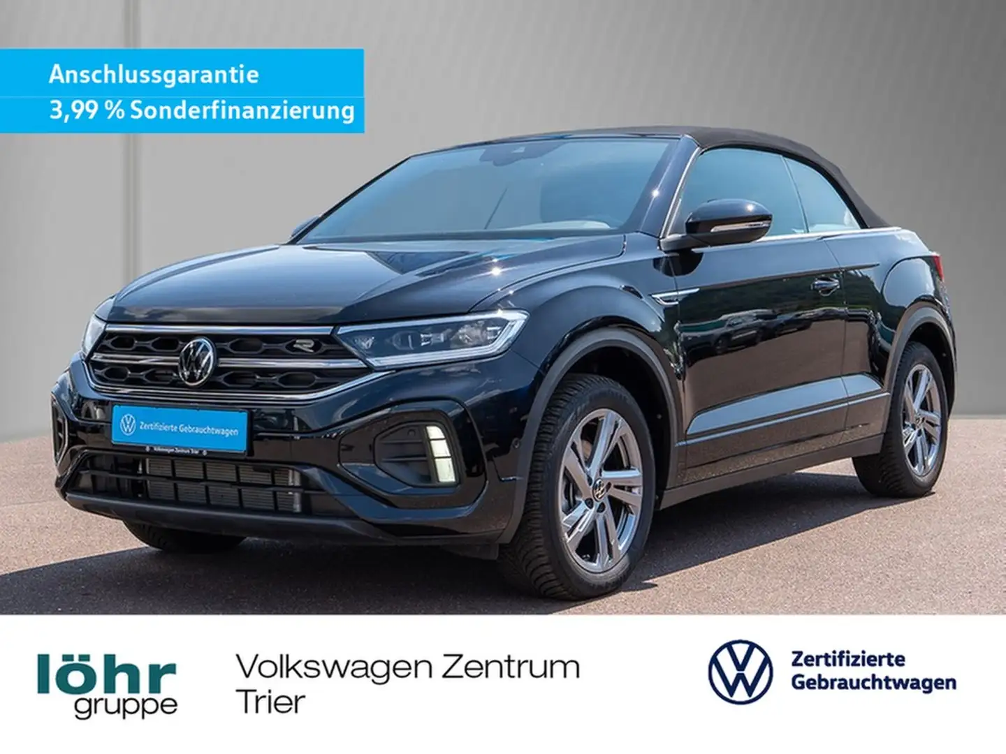 Volkswagen T-Roc Cabriolet 1.5 TSI DSG R-Line Navi, WWV Schwarz - 1