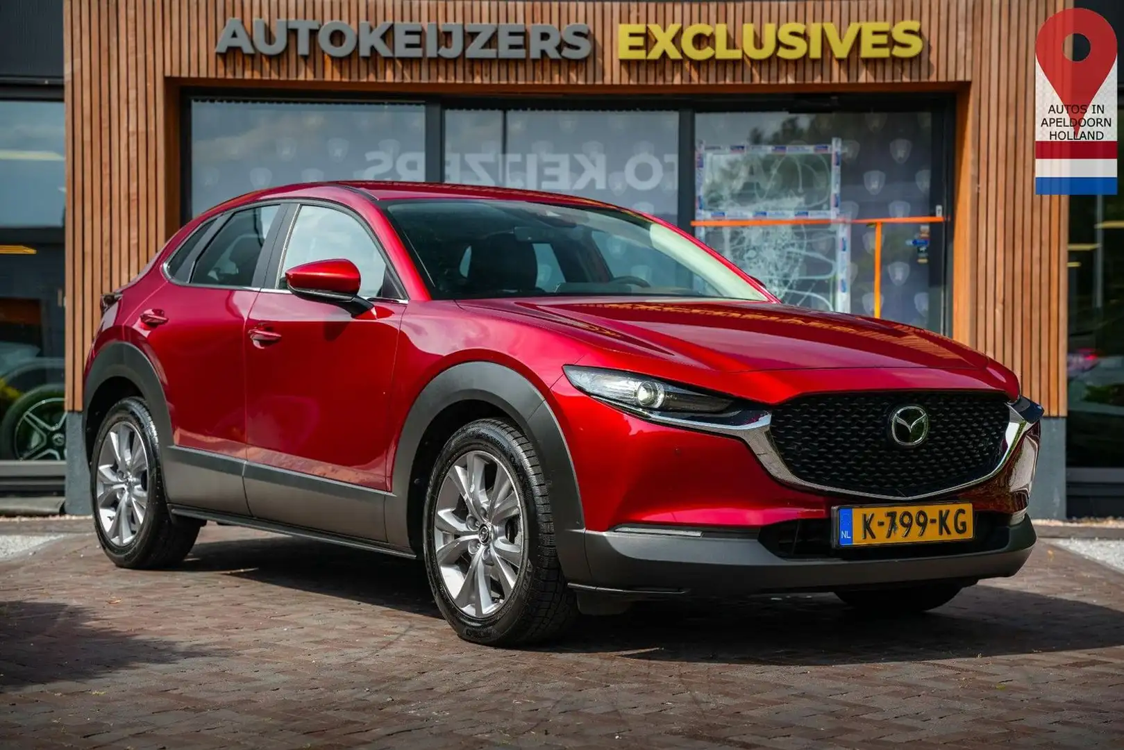 Mazda CX-30 2.0 e-SkyActiv-X M Hybrid Comfort Leder St Rot - 1