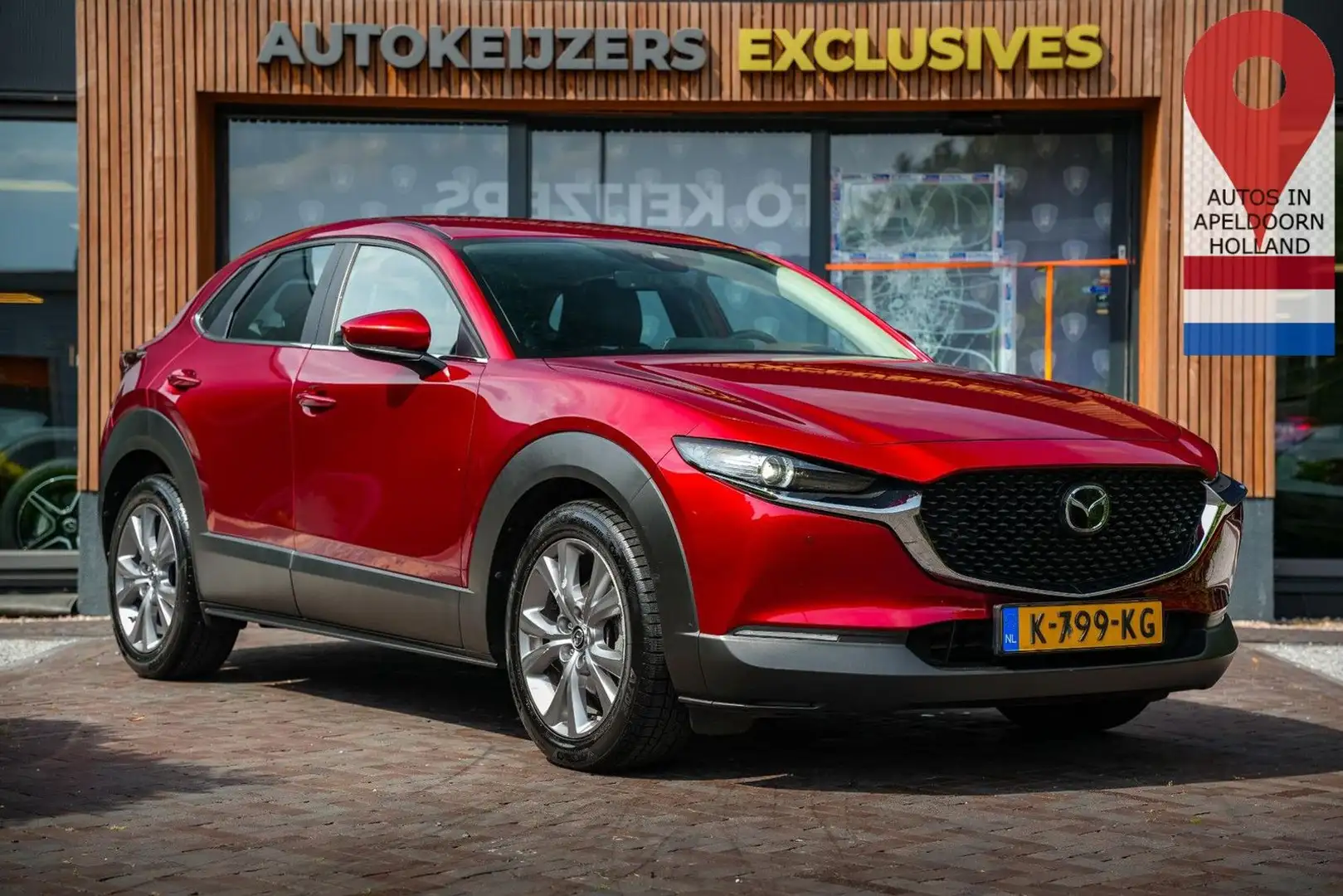 Mazda CX-30 2.0 e-SkyActiv-X M Hybrid Comfort Leder St Rot - 1