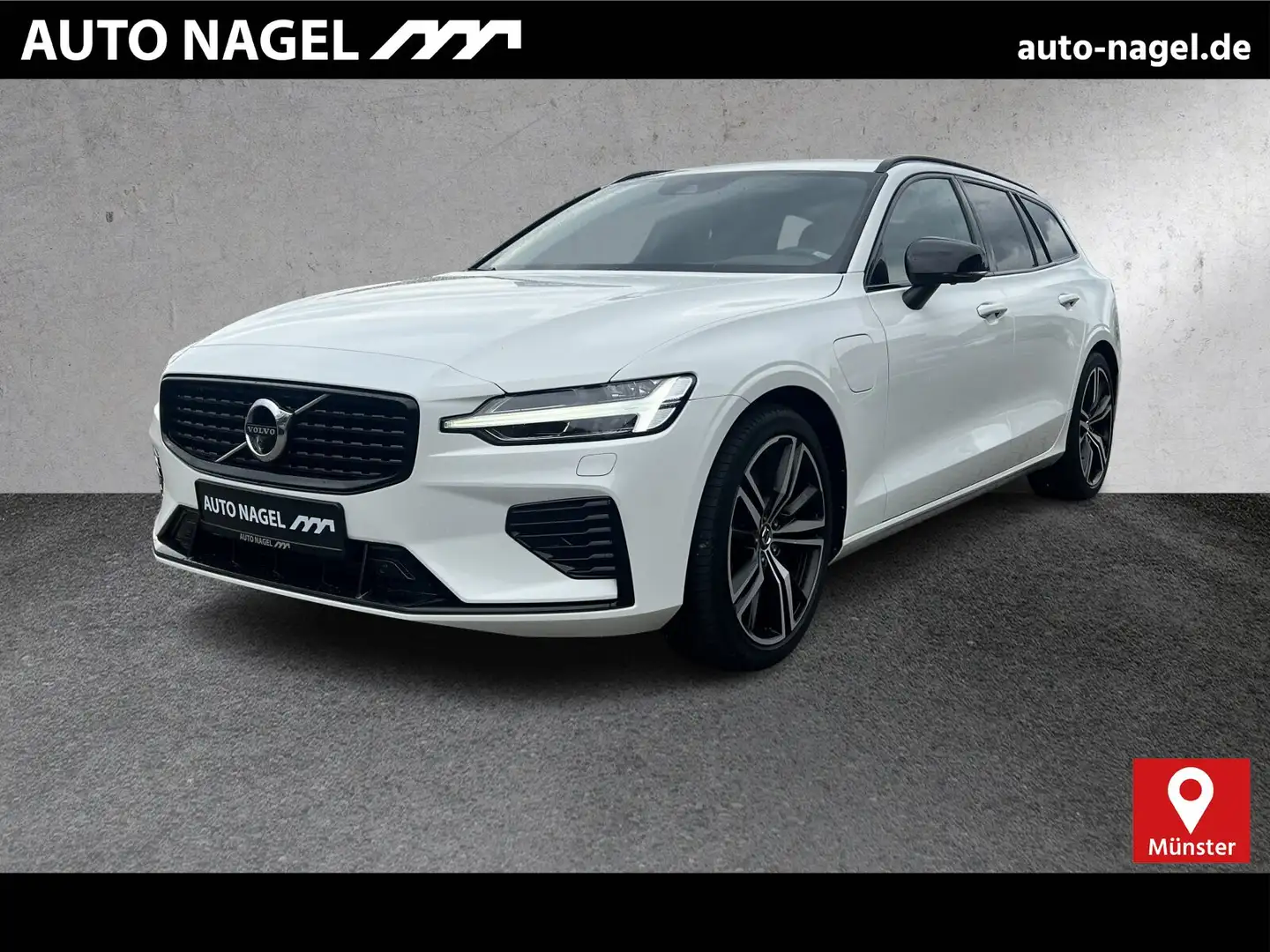Volvo V60 V60 Recharge T8 R-Design LONG RANGE HEAD UP|AHK| Weiß - 1