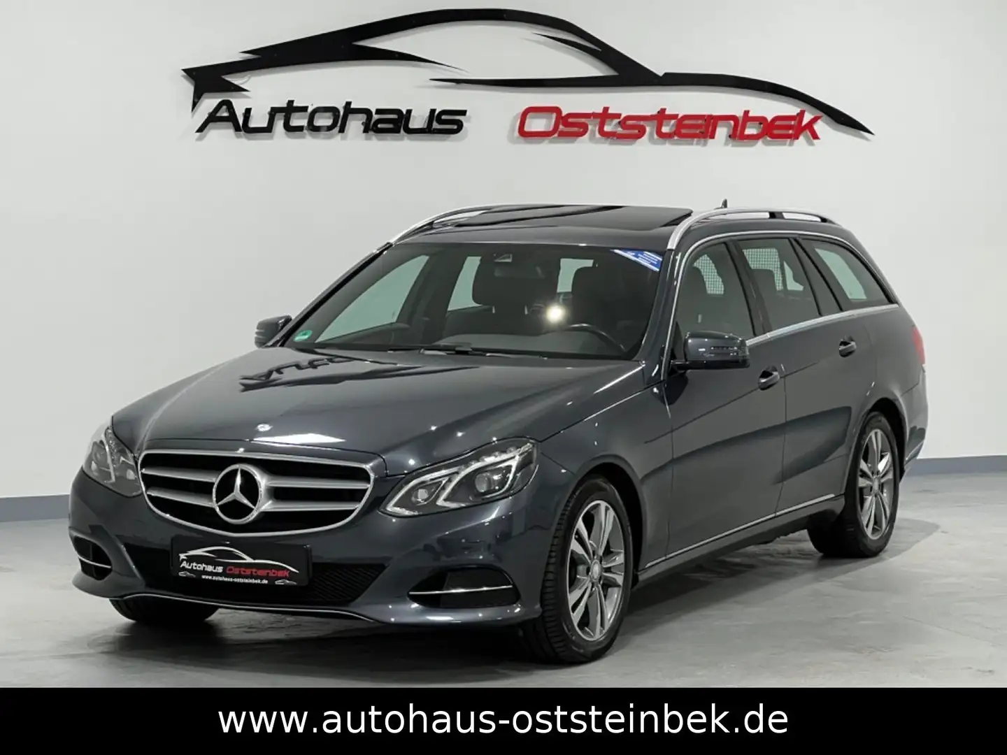 Mercedes-Benz E 200 T BLUETEC 7G TRONIC/LED/NAVI/SHD/PDC/AHK/ Gris - 1