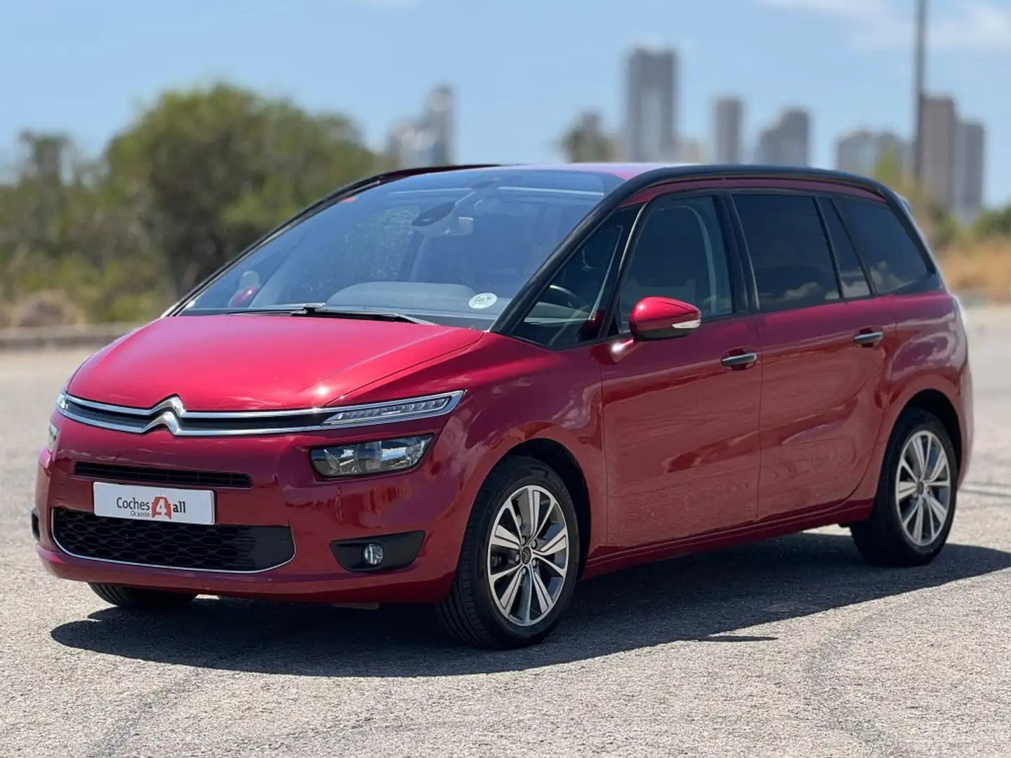 Citroen C4 Grand Picasso 1.6e-HDi Intensive 115 Burdeos - 1