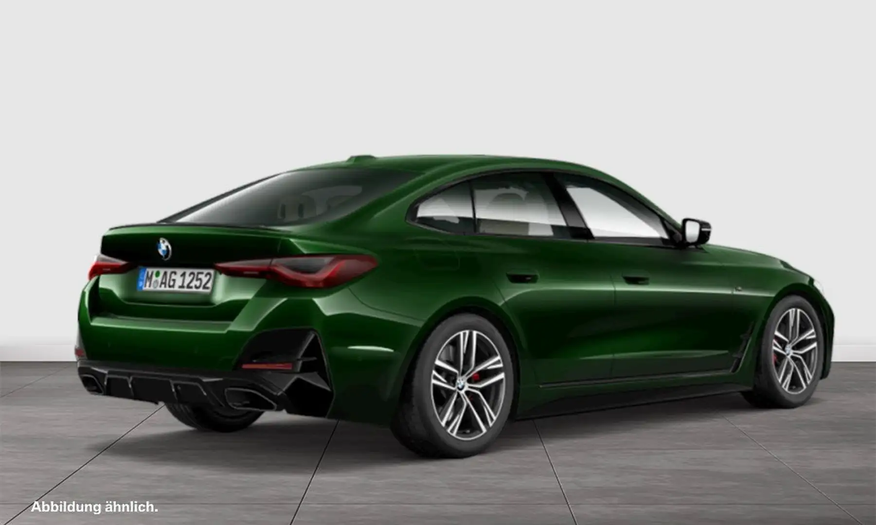 BMW 440 M440i xDrive Gran Coupé M Sport ACC RFK NAVI LM Grün - 2